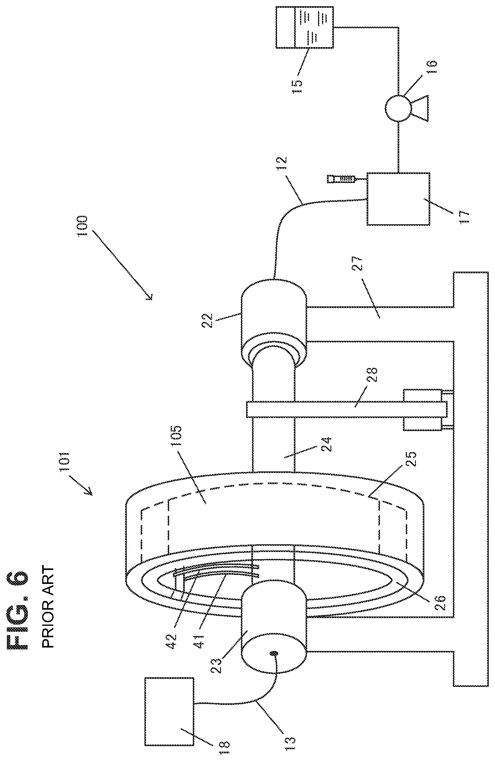 Patent US11774412 Figure 6 – Field flow fractionation device including mass balancer portion