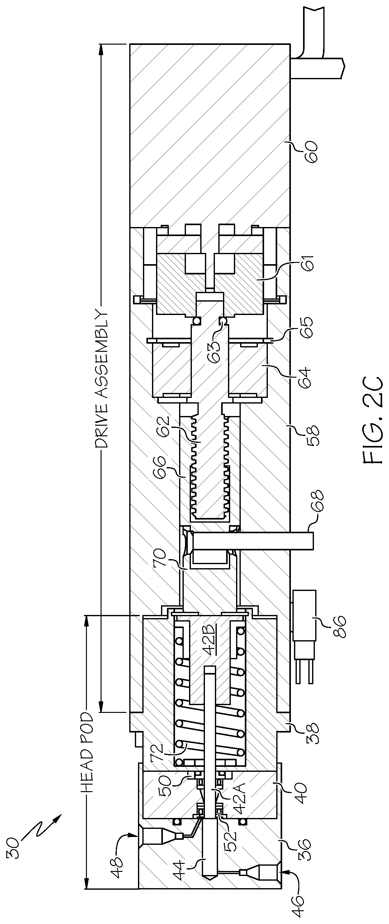 Patent US11774415 Figure 4 – Metering pump for liquid chromatography
