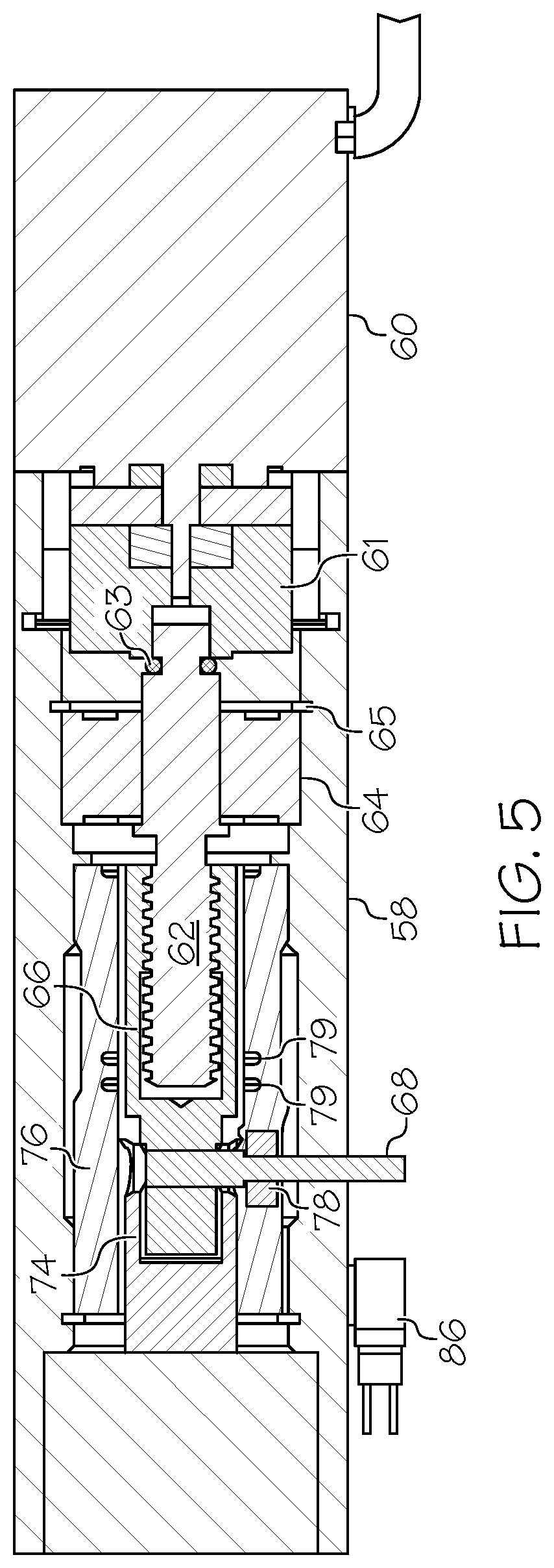 Patent US11774415 Figure 7 – Metering pump for liquid chromatography