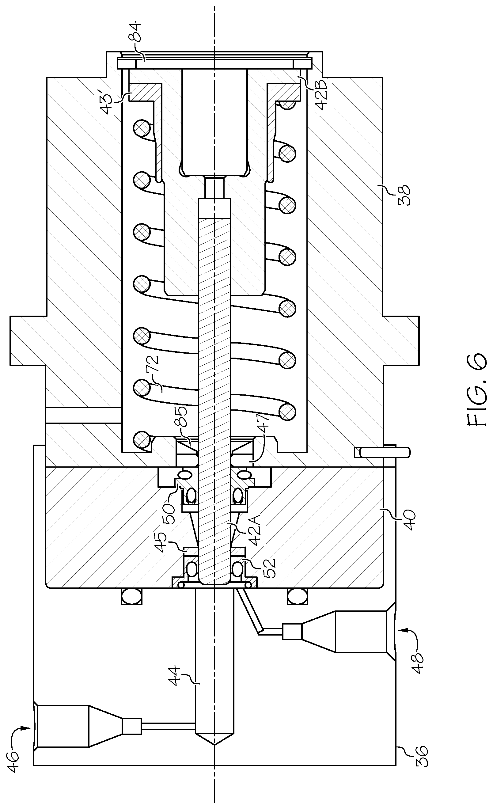 Patent US11774415 Figure 8 – Metering pump for liquid chromatography