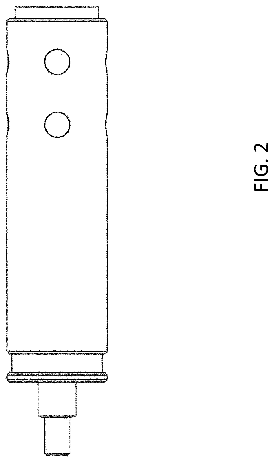 Patent US11774416 Figure 2 – Replaceable emitter assembly for interfacing a separation column to a mass spectrometer