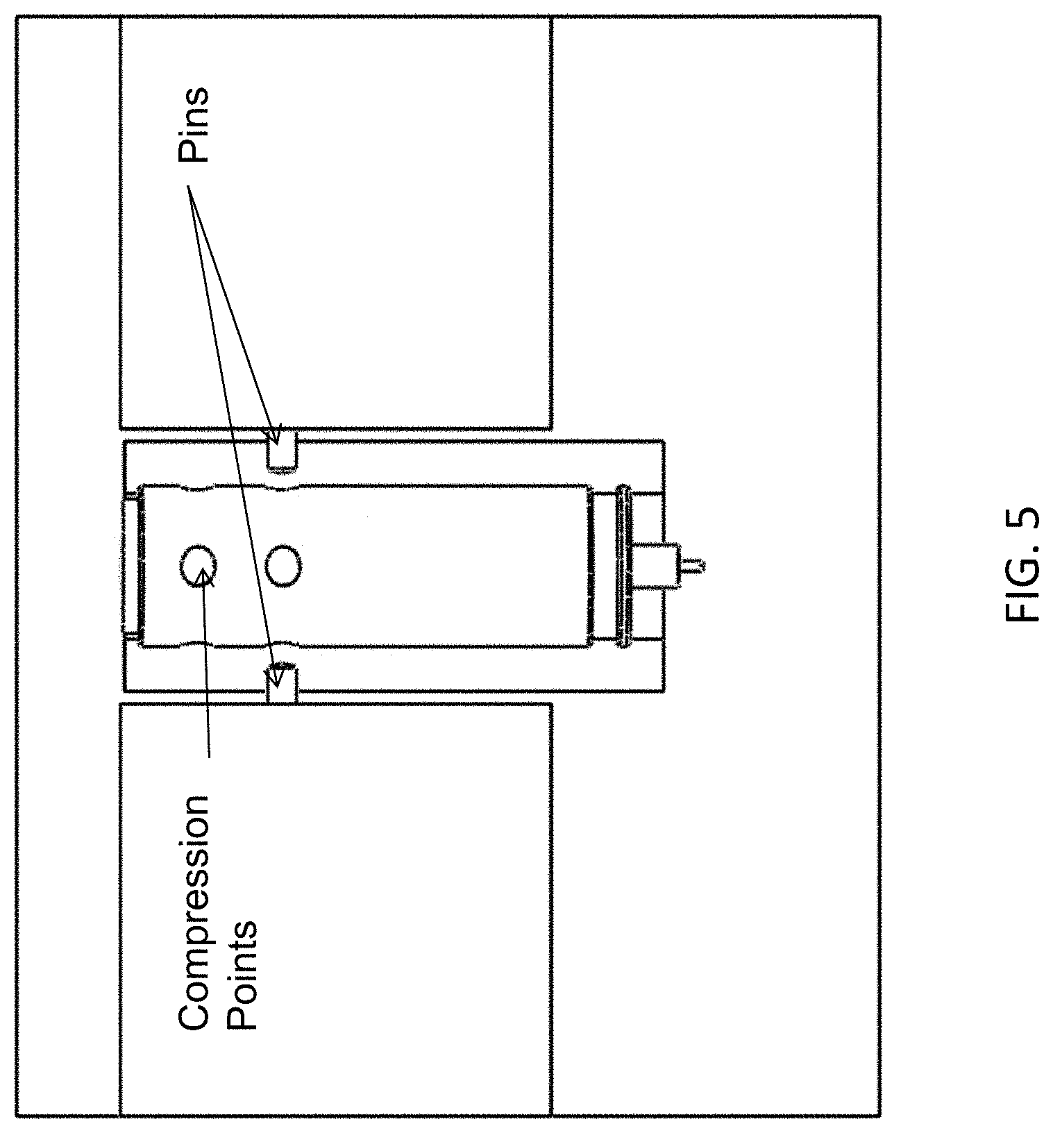 Patent US11774416 Figure 5 – Replaceable emitter assembly for interfacing a separation column to a mass spectrometer