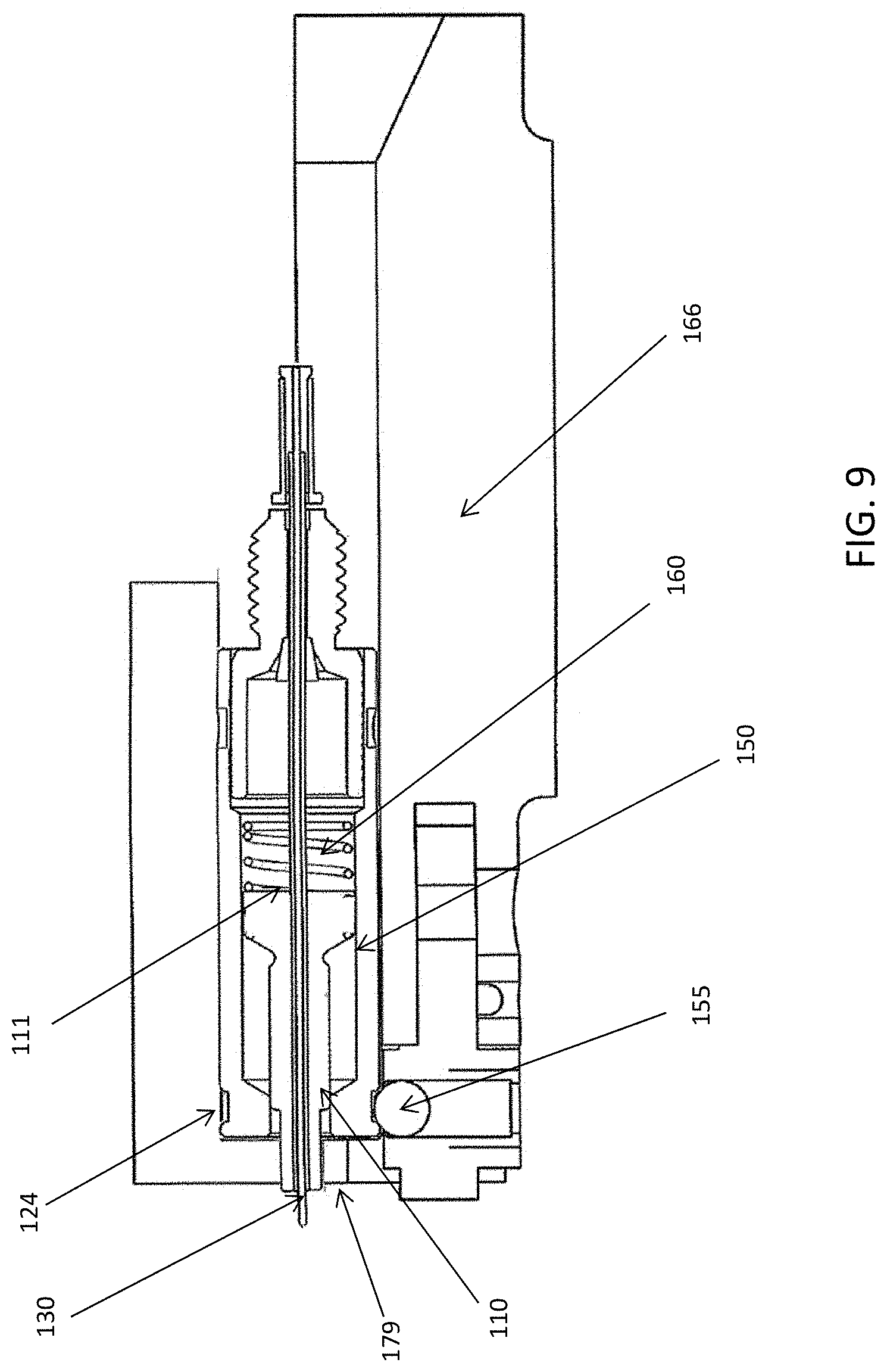 Patent US11774416 Figure 9 – Replaceable emitter assembly for interfacing a separation column to a mass spectrometer