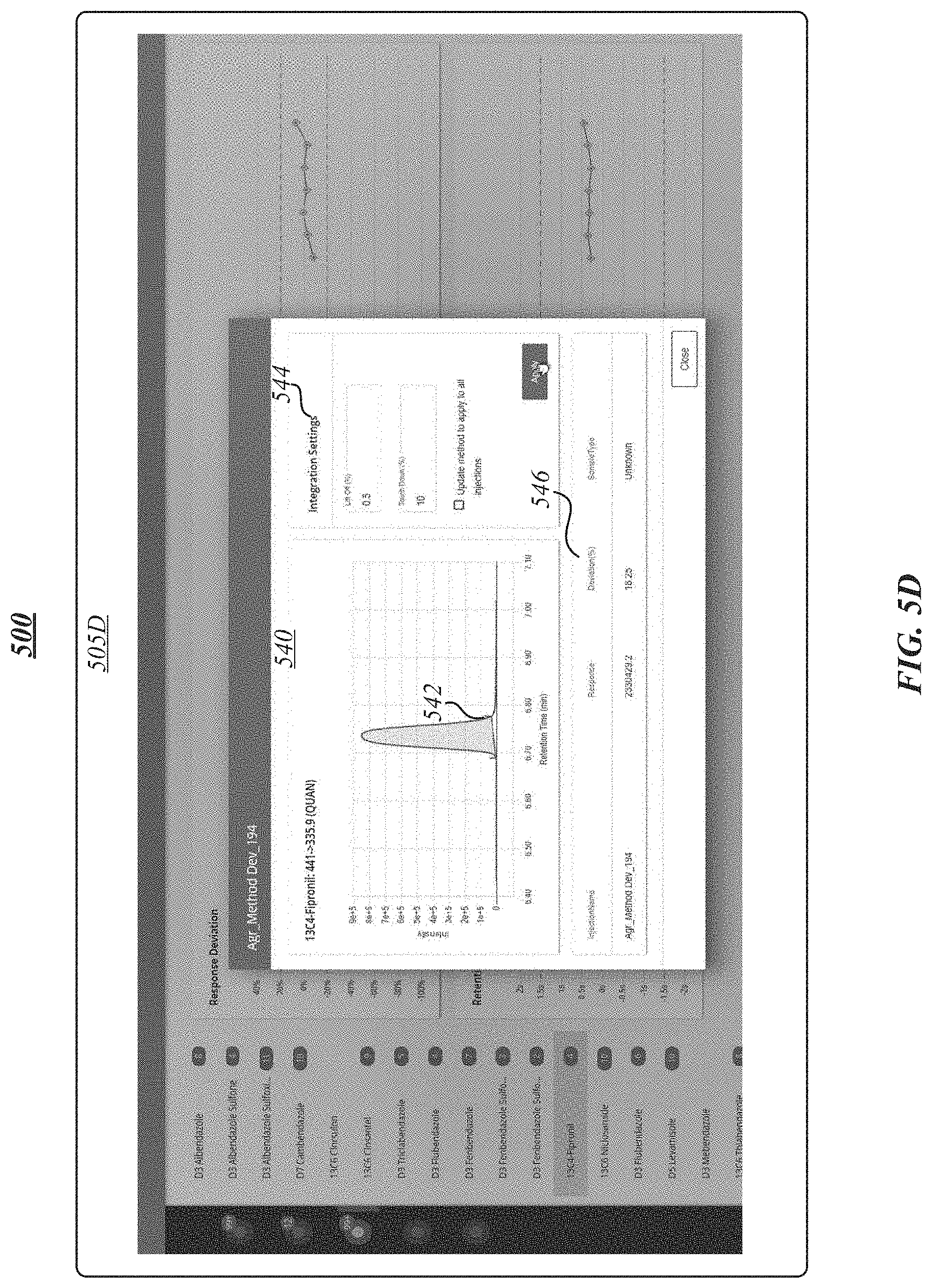 Patent US11774418 Figure 11 – Techniques for exception-based validation of analytical information