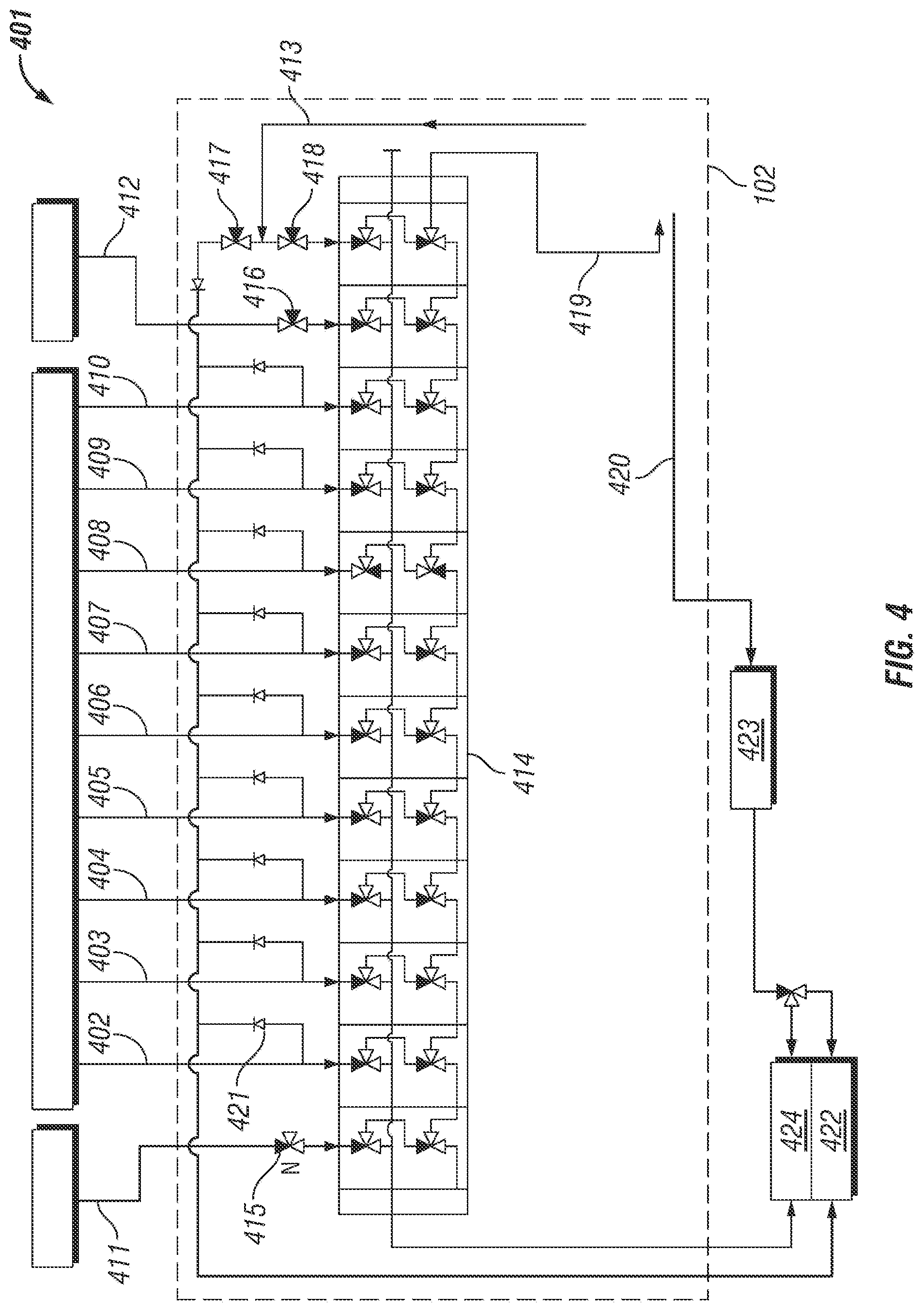 Patent US11774420 Figure 4 – Method and apparatus for quantitatively analyzing a gaseous process stream
