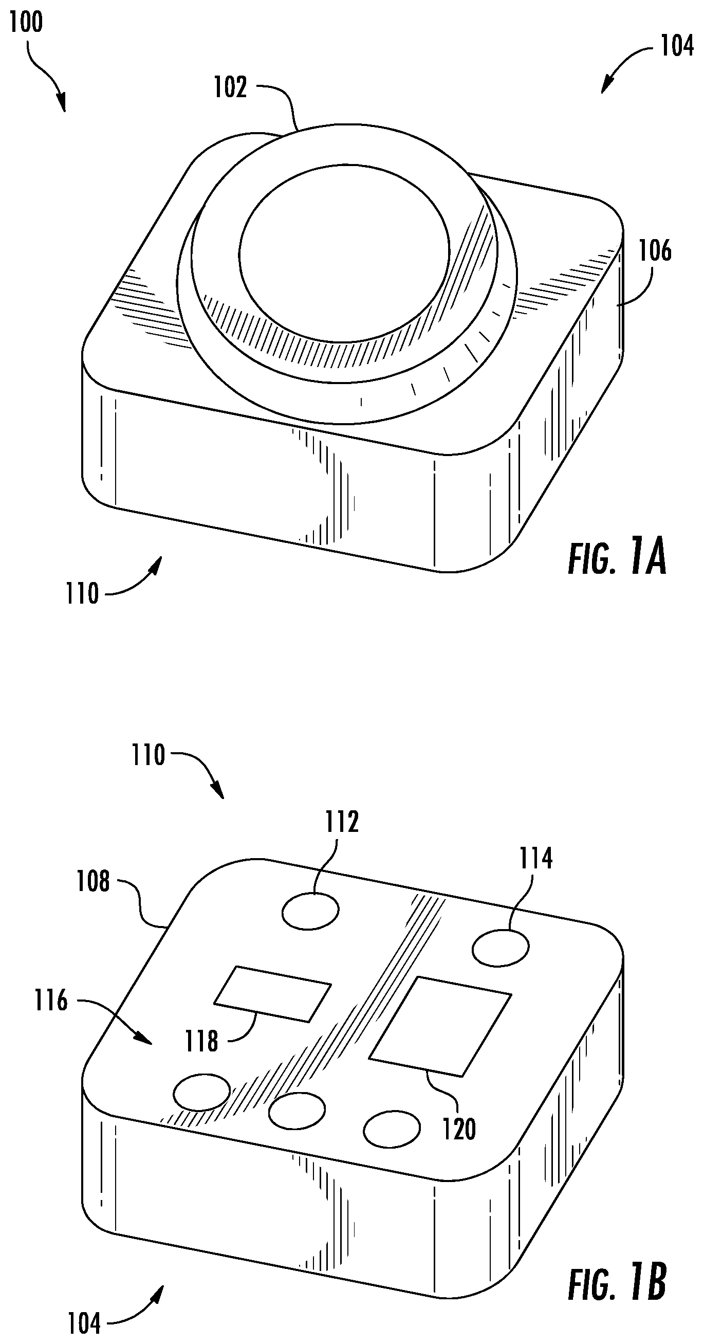 Patent US11774424 Figure 1 – Integrated sensor