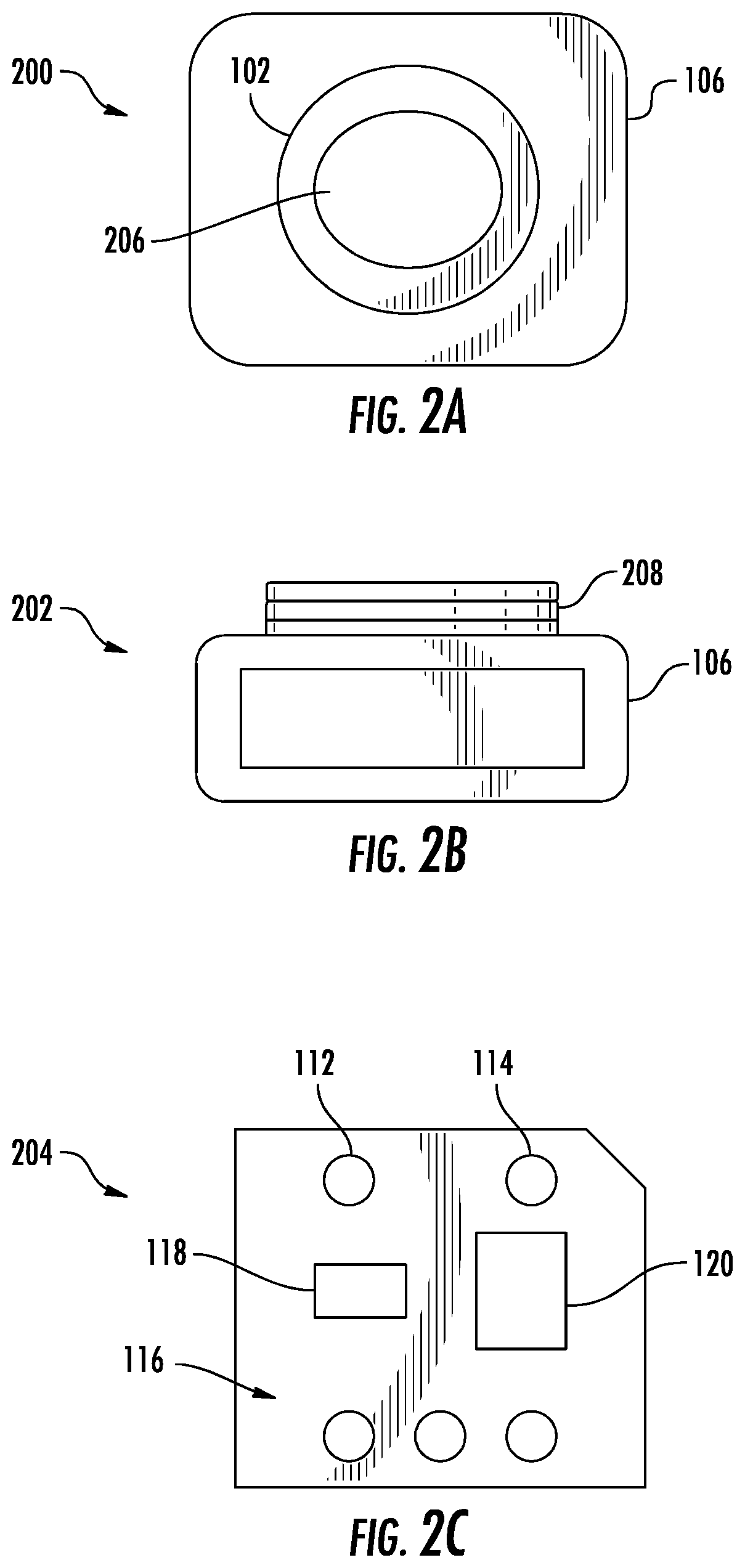 Patent US11774424 Figure 2 – Integrated sensor