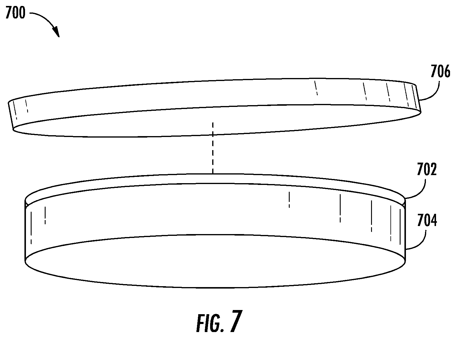 Patent US11774424 Figure 7 – Integrated sensor