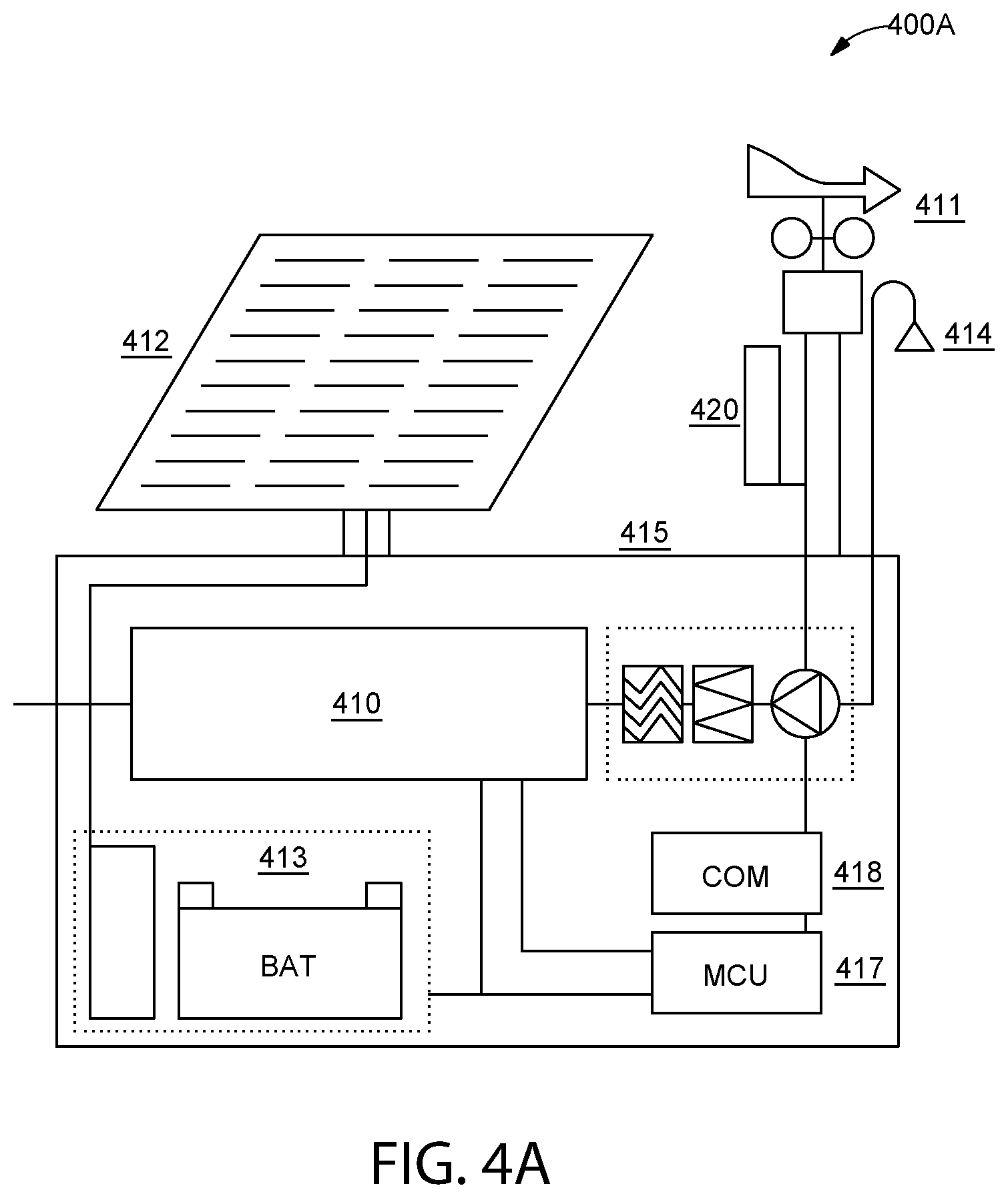 Patent US11774426 Figure 4 – Emissions detection system and methods
