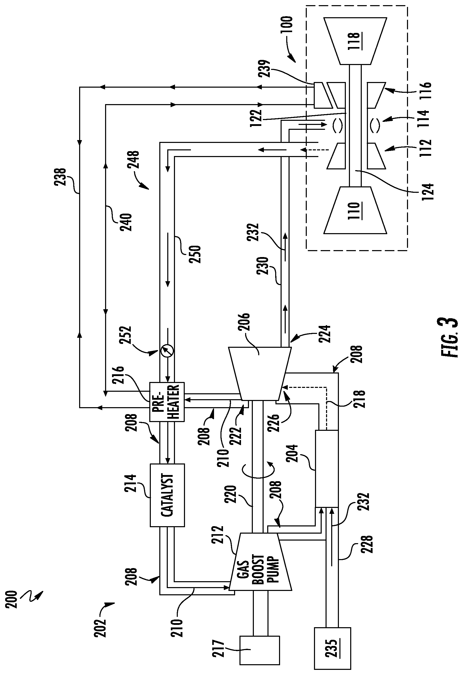 Patent US11774427 Figure 3 – Methods and apparatus for monitoring health of fuel oxygen conversion unit