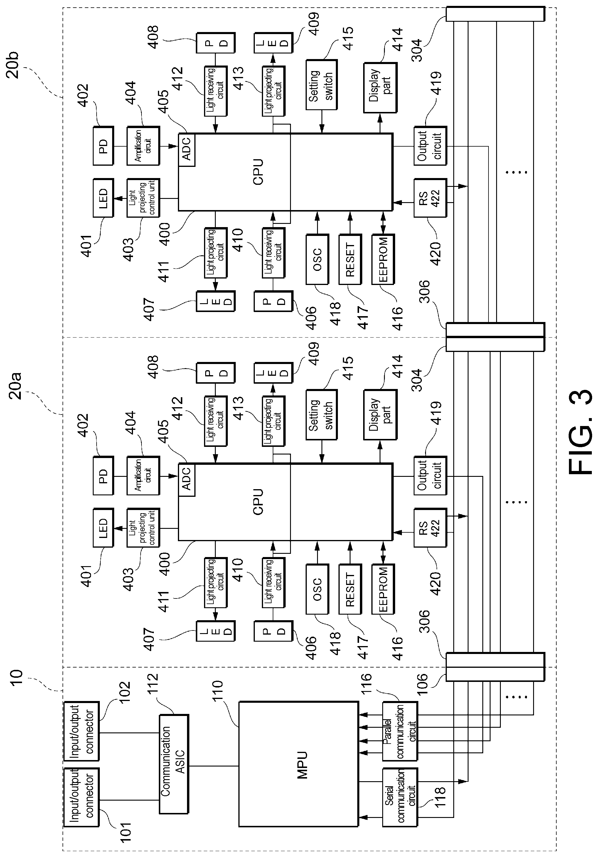 Patent US11774464 Figure 3 – Sensor system