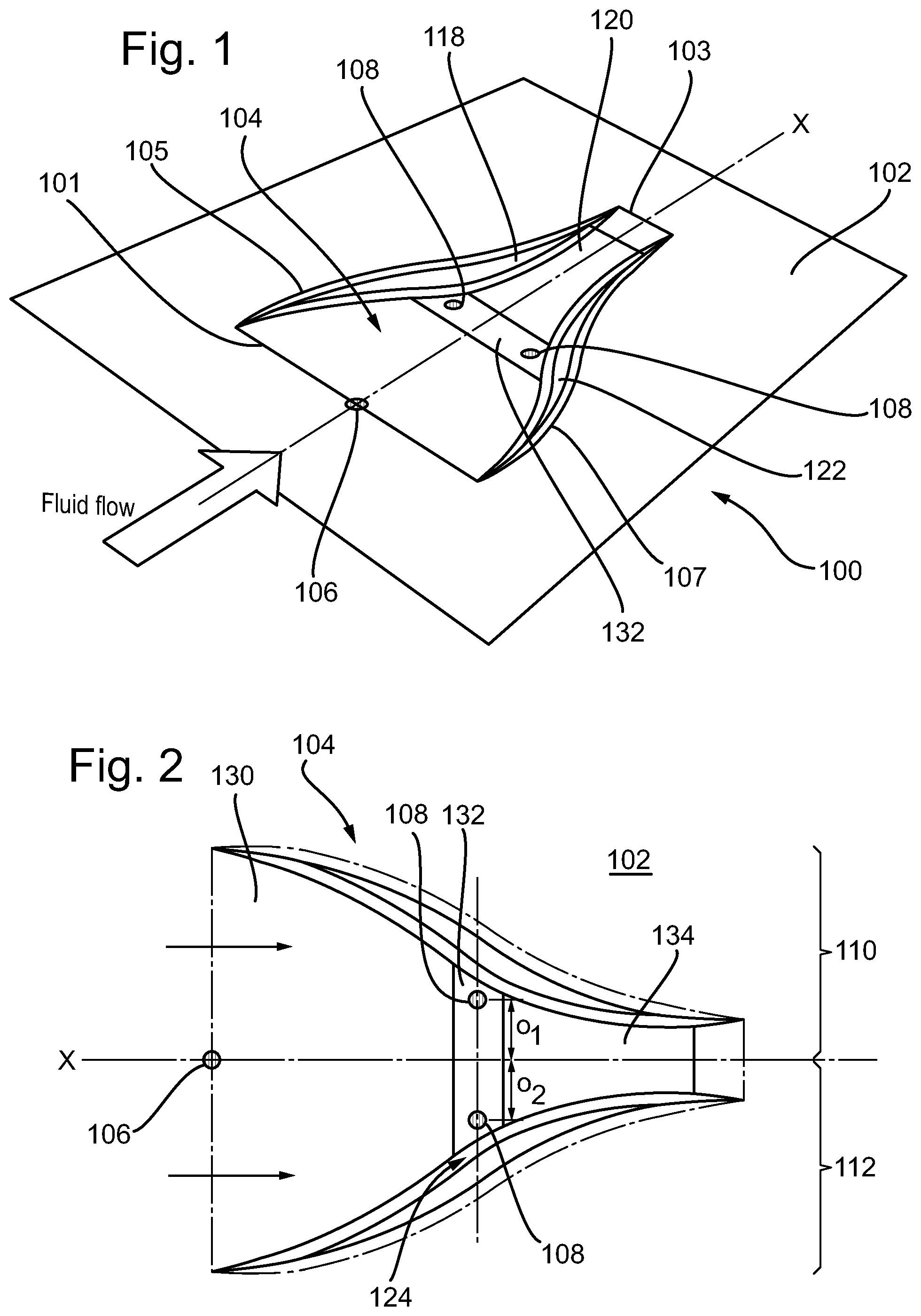Patent US11774466 Figure 1 – Aircraft with skin layer air data sensor