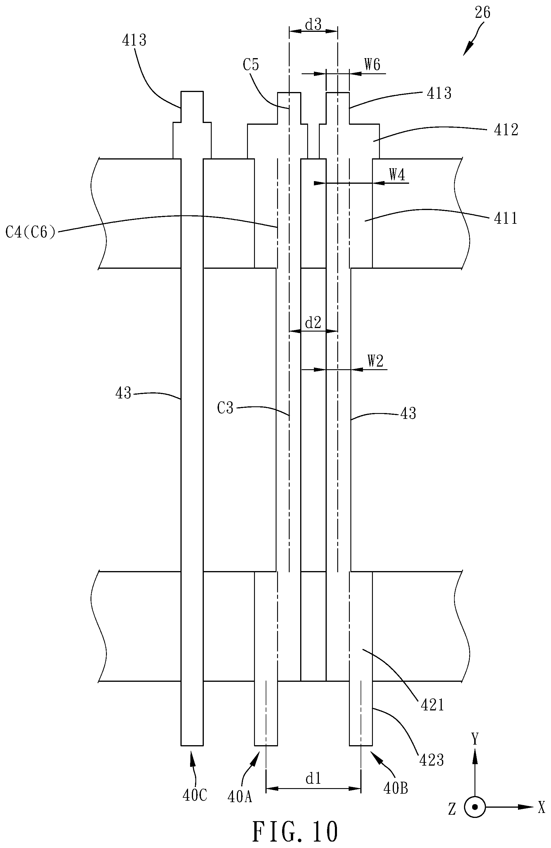 Patent US11774468 Figure 10 – Vertical probe head