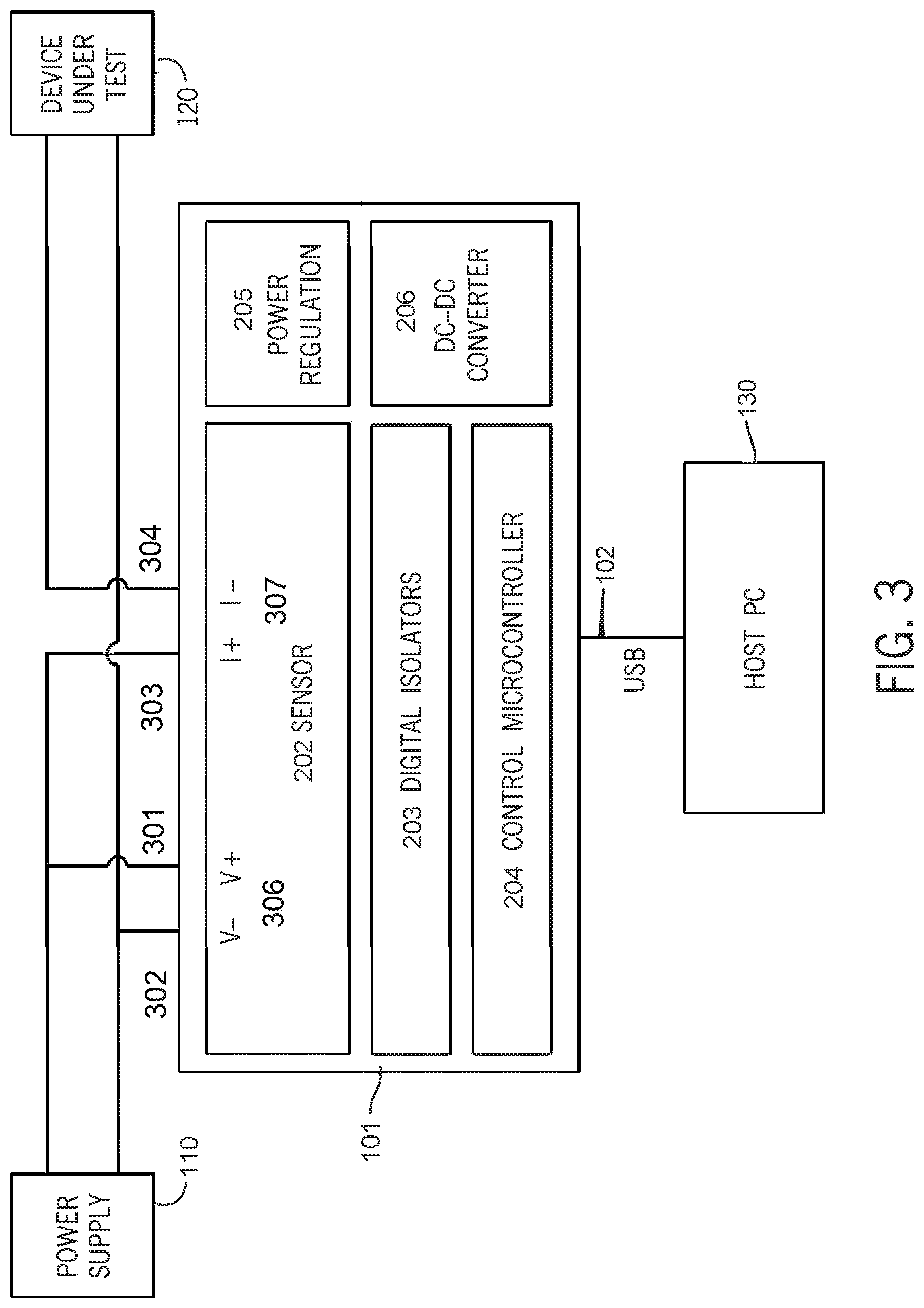 Patent US11774469 Figure 3 – Auto ranging ammeter with accurate measurement during range changes