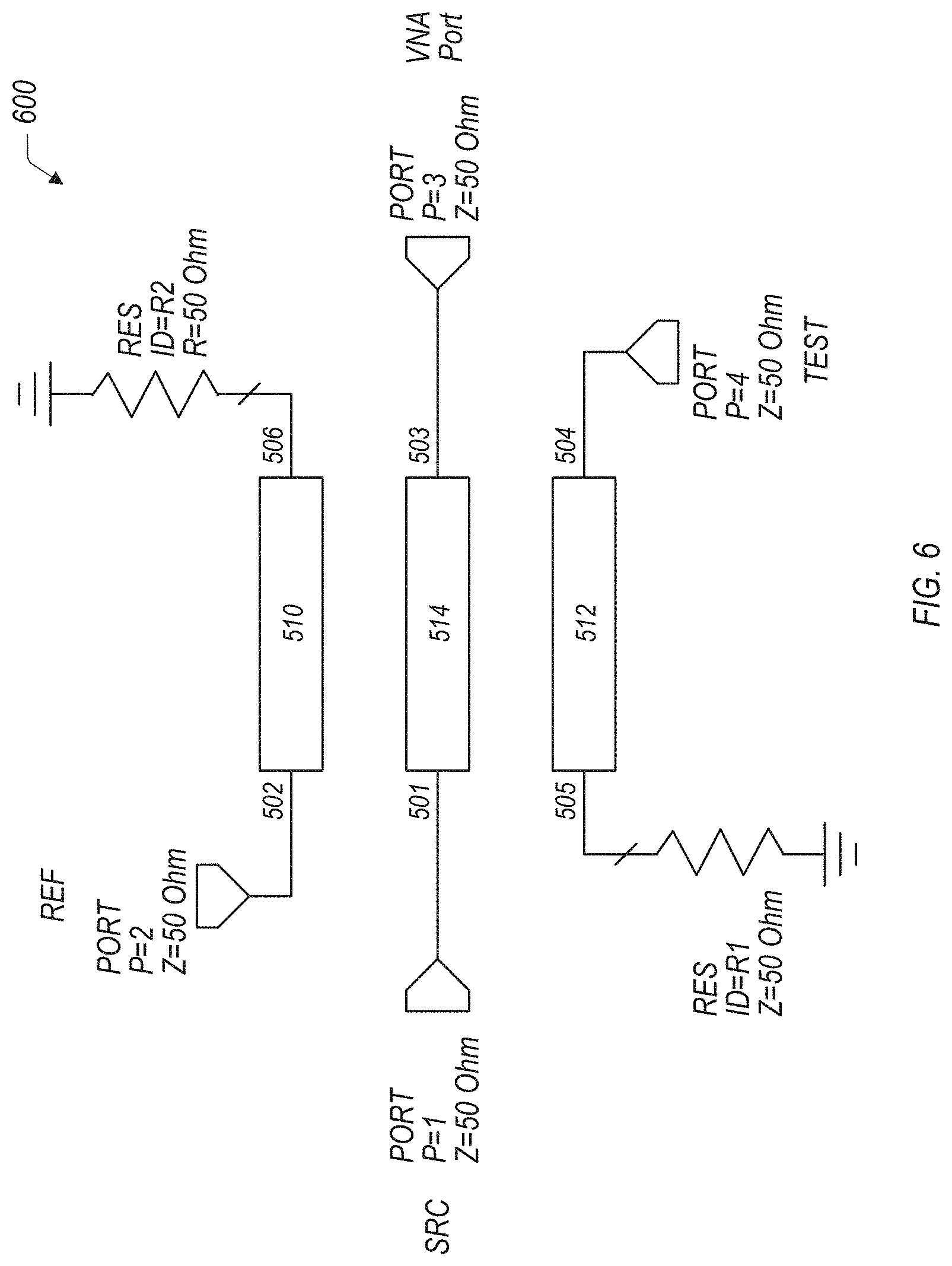 Patent US11774475 Figure 4 – Dual directional asymmetric coupler with a shared through-line
