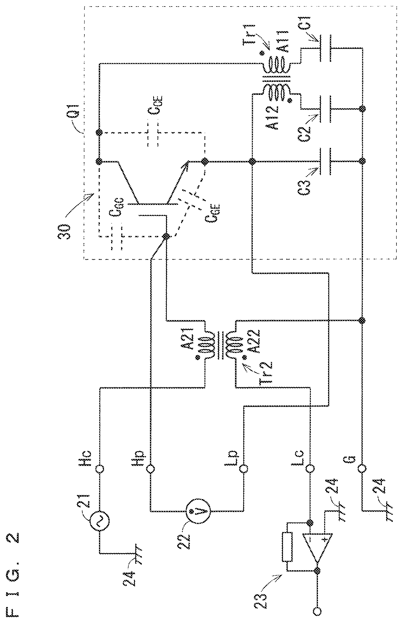 Patent US11774476 Figure 2 – Input capacitance measurement circuit and method of manufacturing semiconductor device