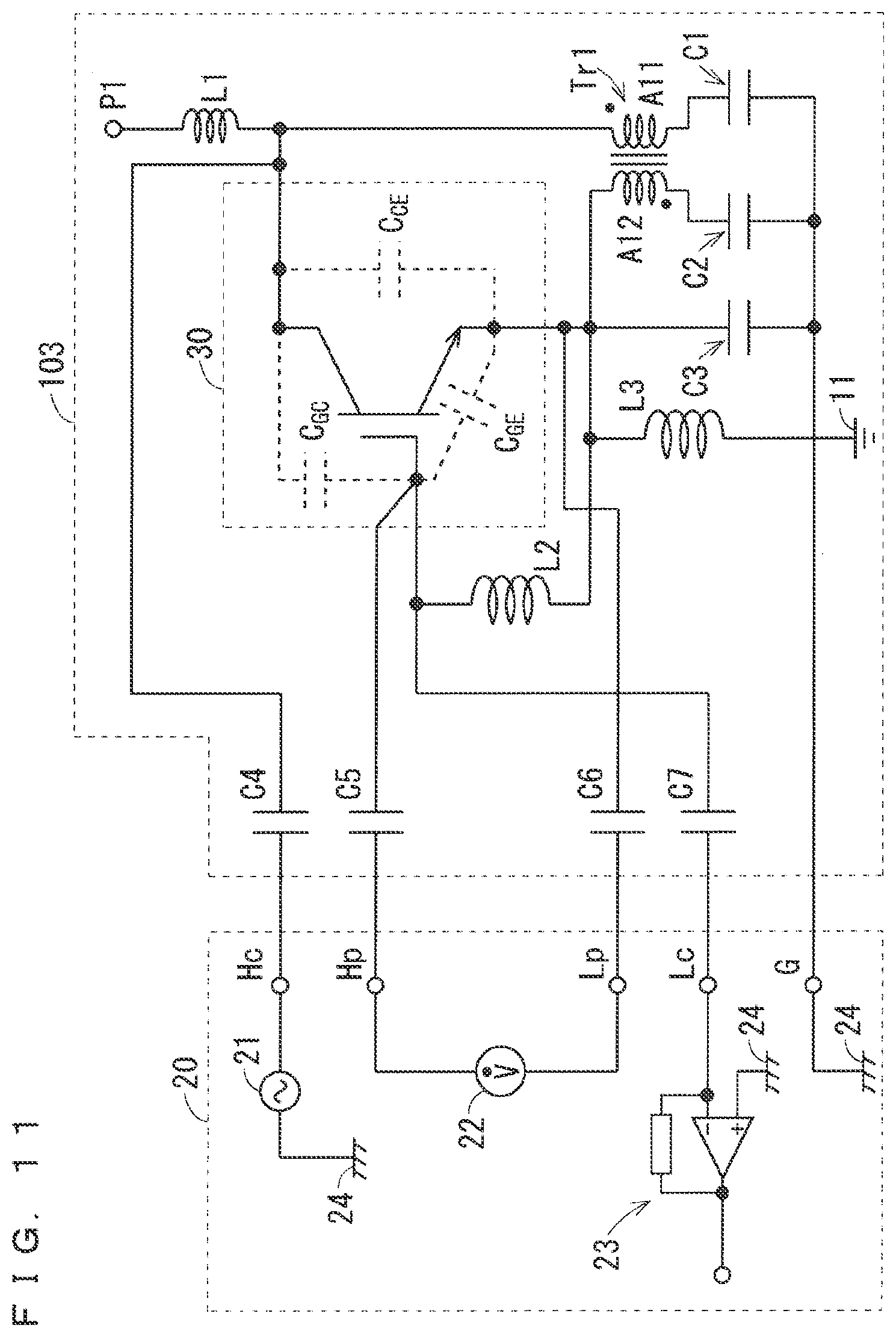 Patent US11774476 Figure 11 – Input capacitance measurement circuit and method of manufacturing semiconductor device
