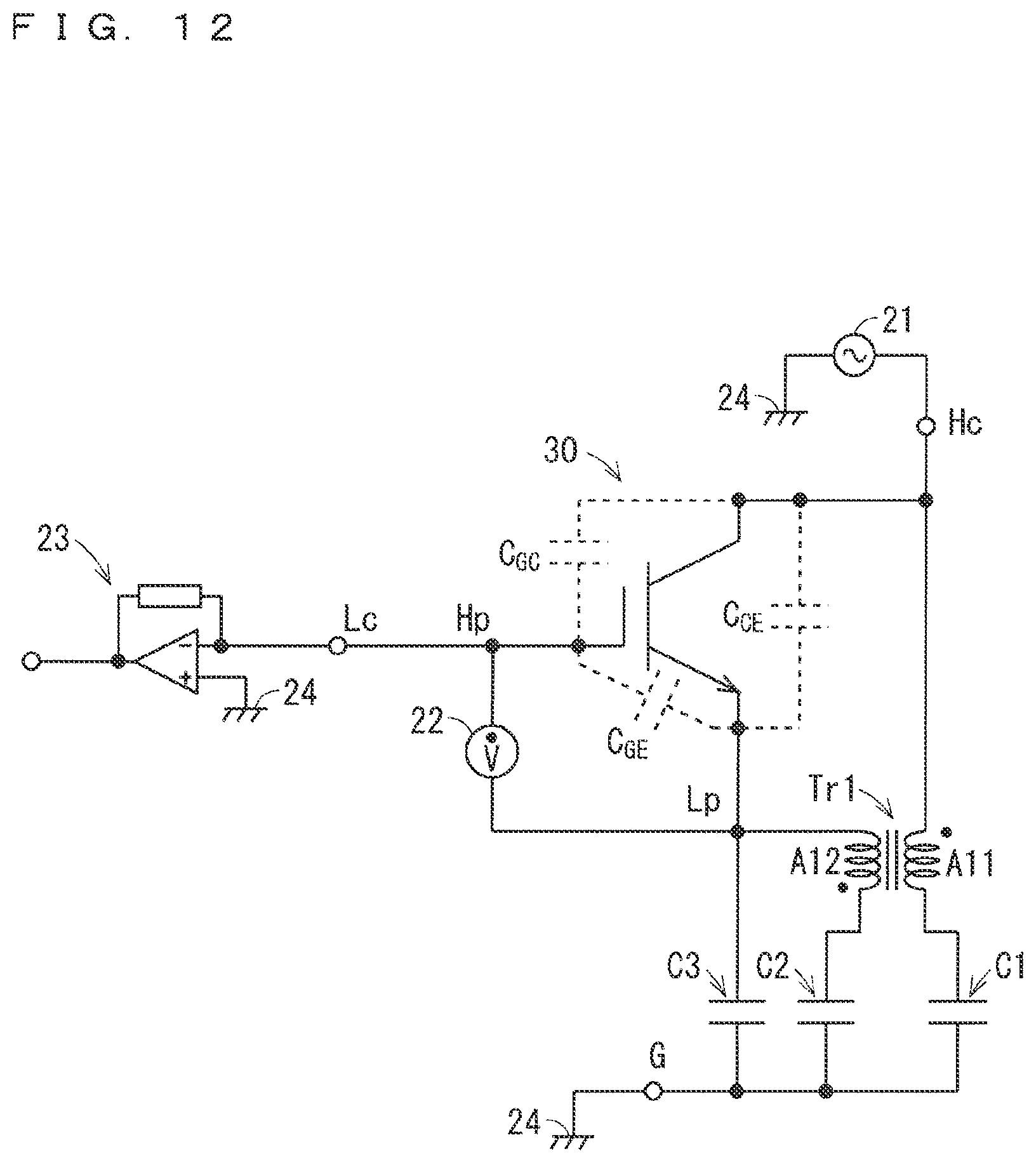 Patent US11774476 Figure 12 – Input capacitance measurement circuit and method of manufacturing semiconductor device