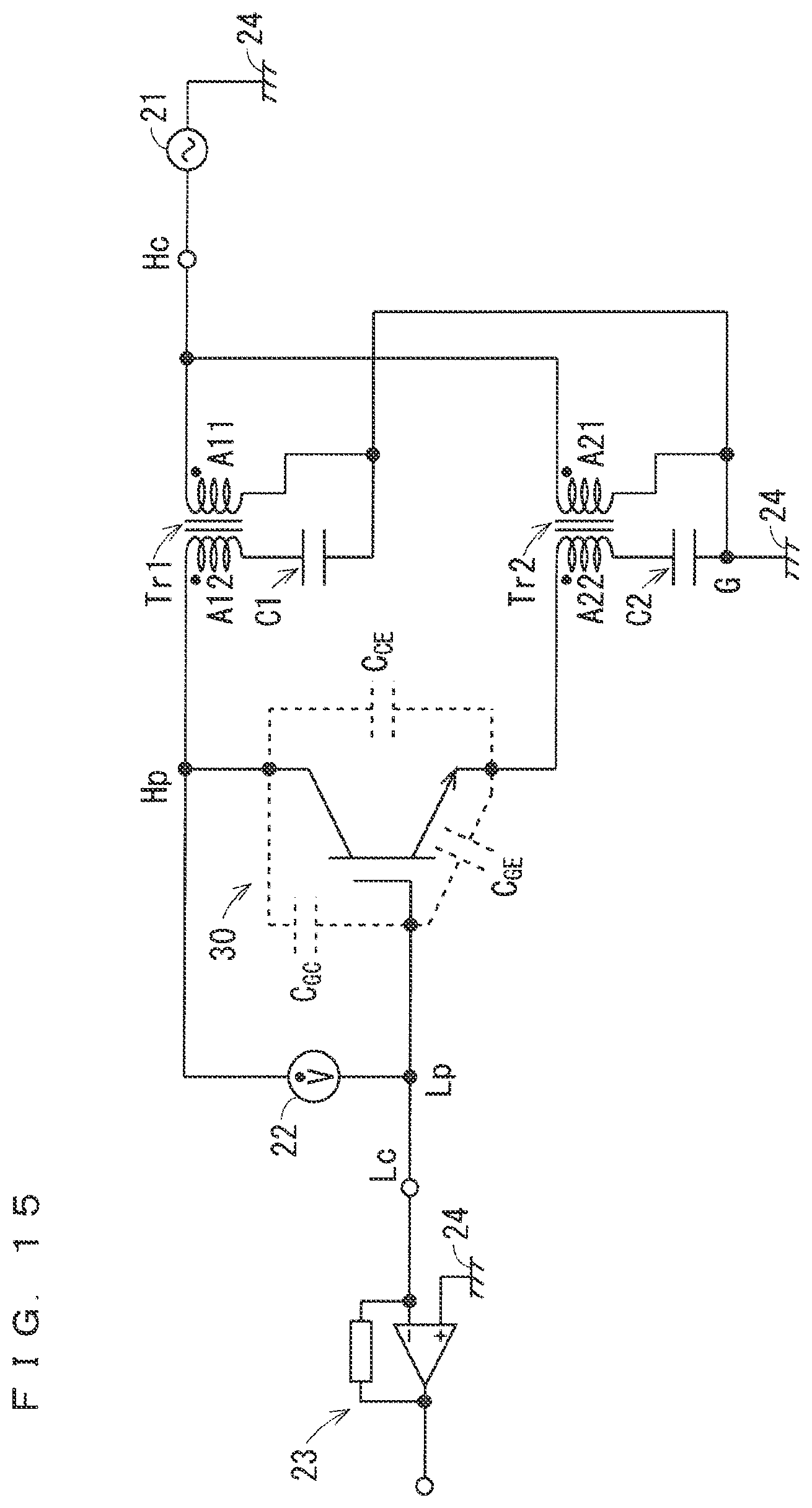 Patent US11774476 Figure 15 – Input capacitance measurement circuit and method of manufacturing semiconductor device