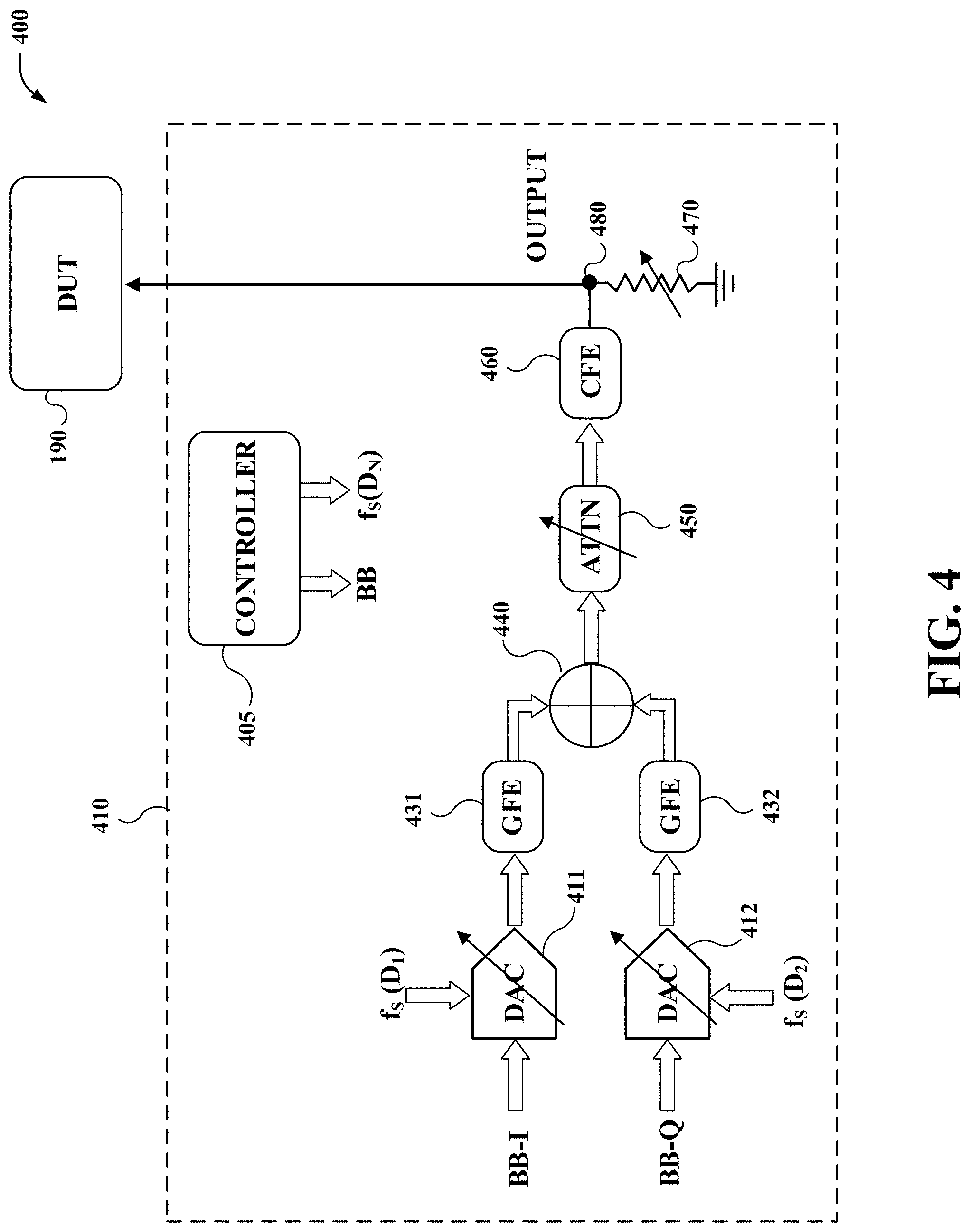 Patent US11774478 Figure 3 – Low power wideband multitone generator