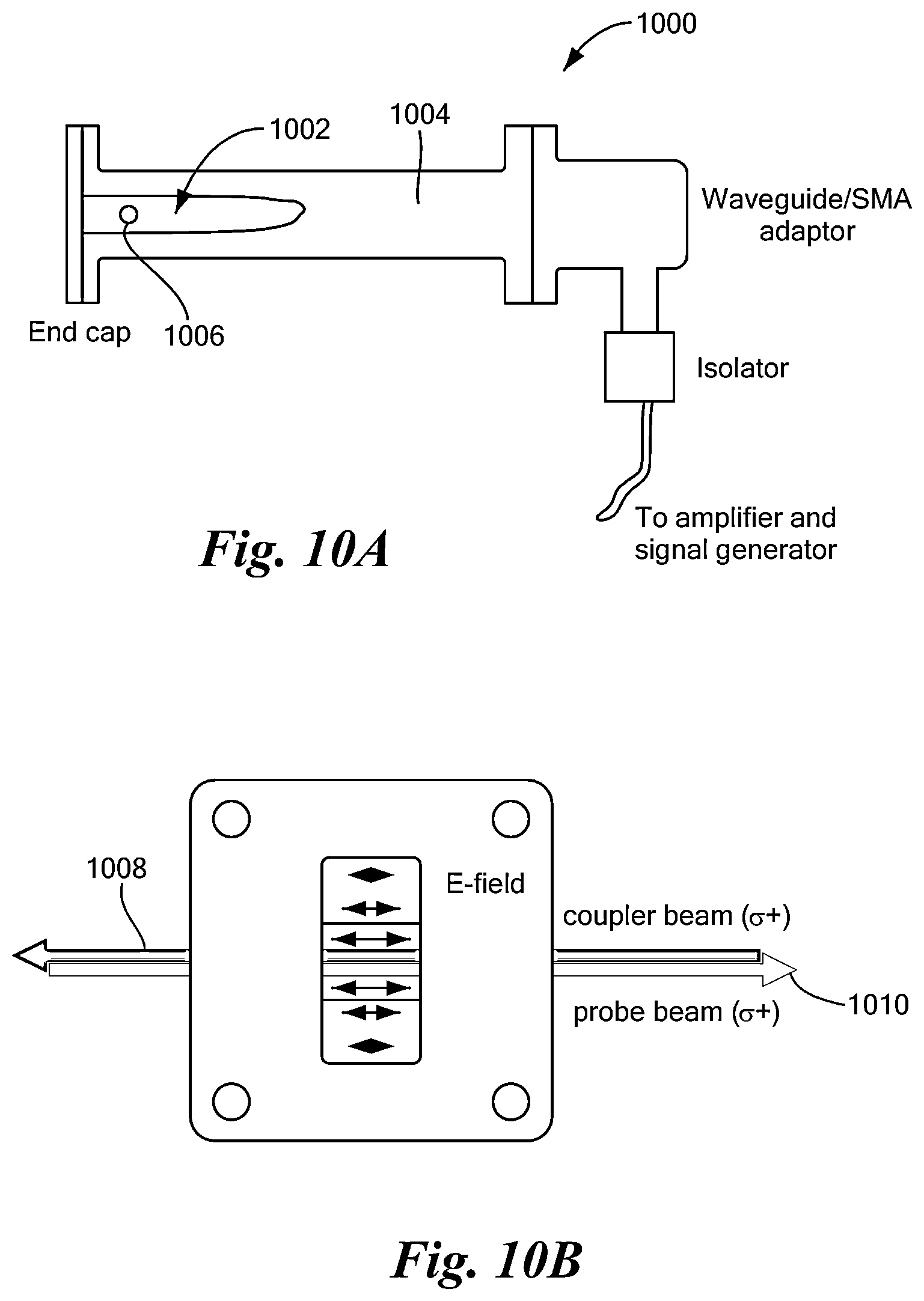 Patent US11774482 Figure 10 – Atom-based electromagnetic field sensing element and measurement system