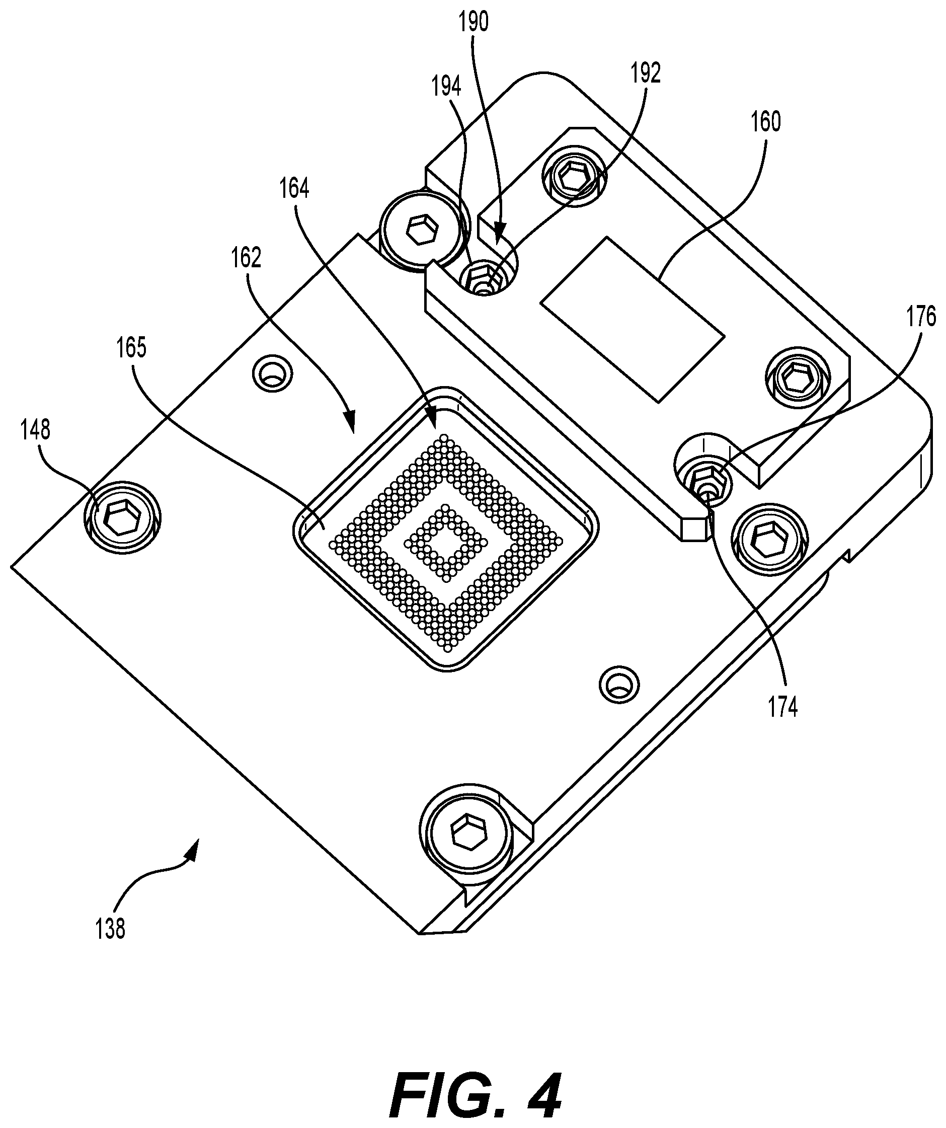 Patent US11774486 Figure 4 – Temperature control system including contactor assembly