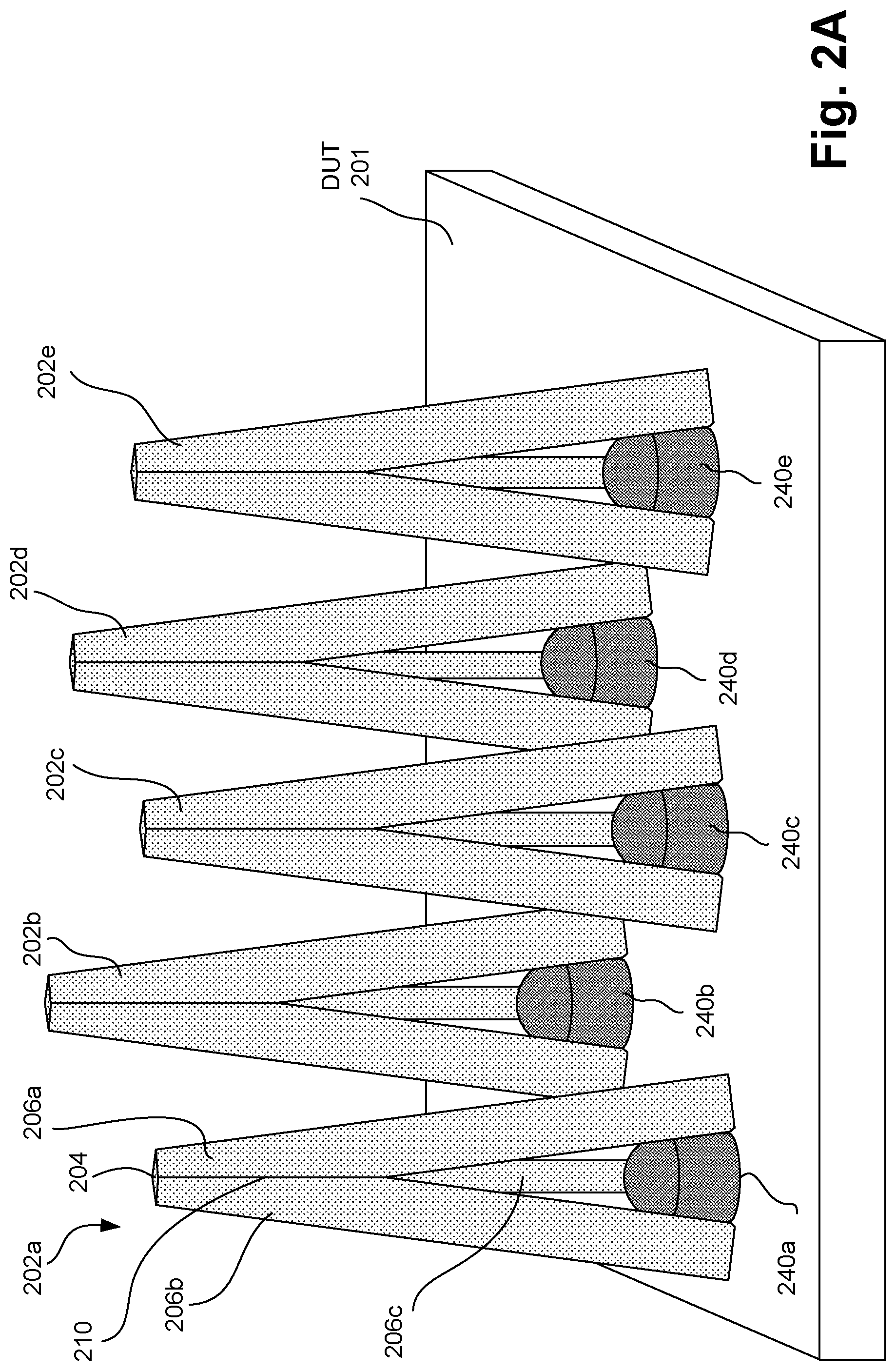Patent US11774489 Figure 2 – Multi-member test probe structure