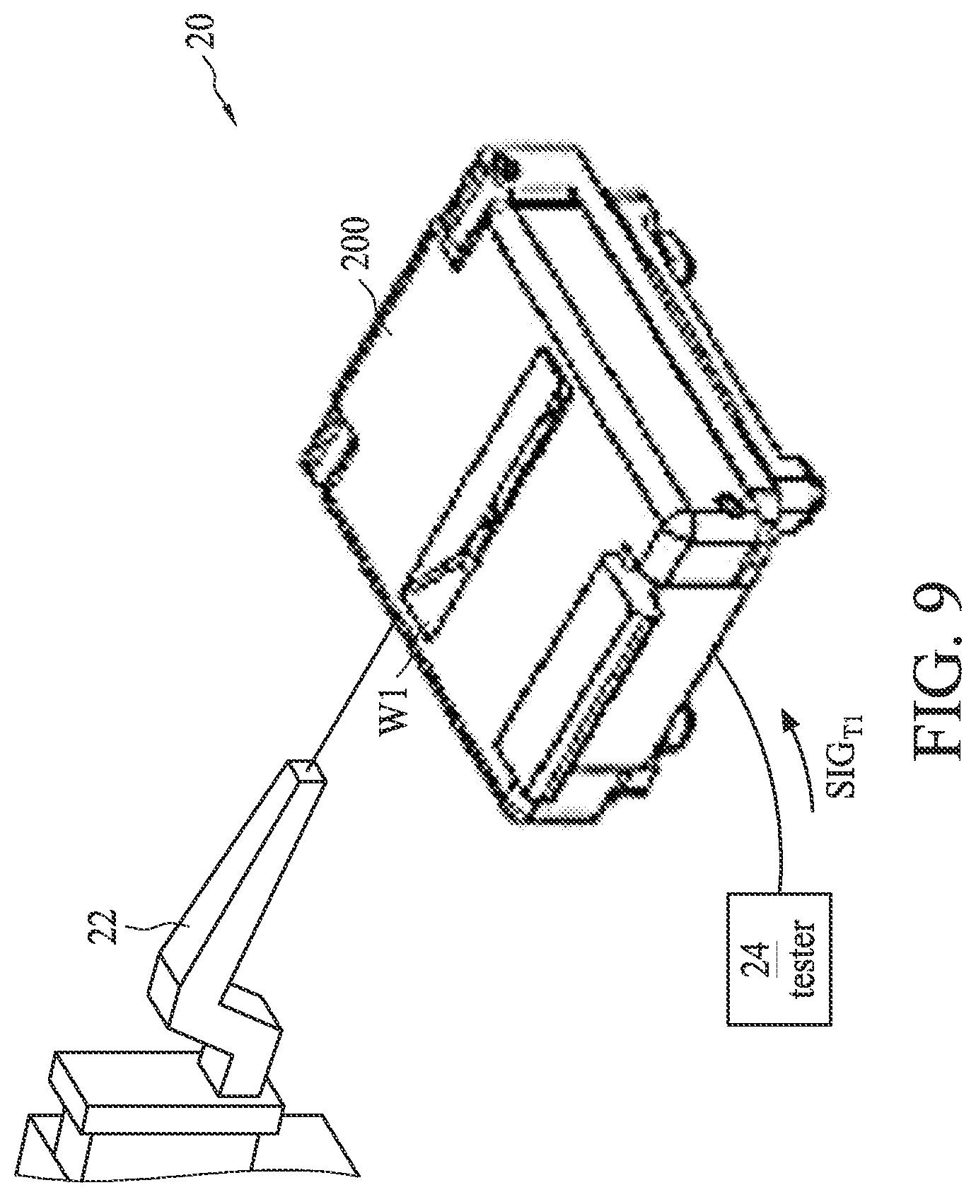 Patent US11774491 Figure 9 – System and method for testing a semiconductor chip