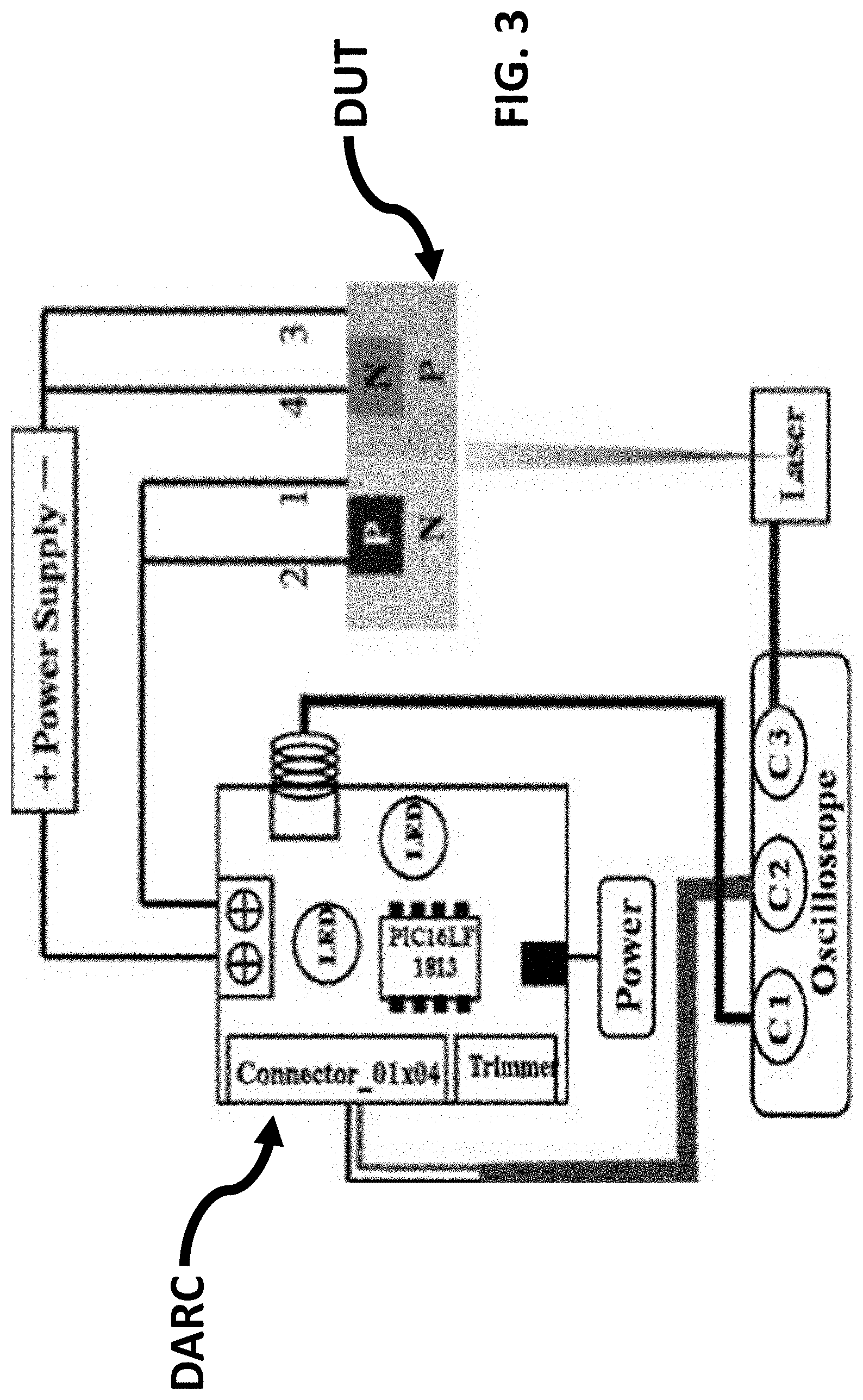 Patent US11774494 Figure 3 – Efficient laser-induced single-event latchup and methods of operation