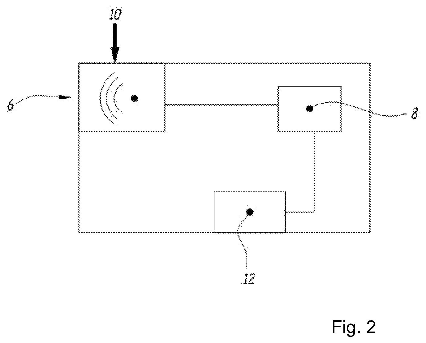 Patent US11774500 Figure 2 – Method and device for detecting the tripping of a disconnection unit, and electrical enclosure comprising such a device