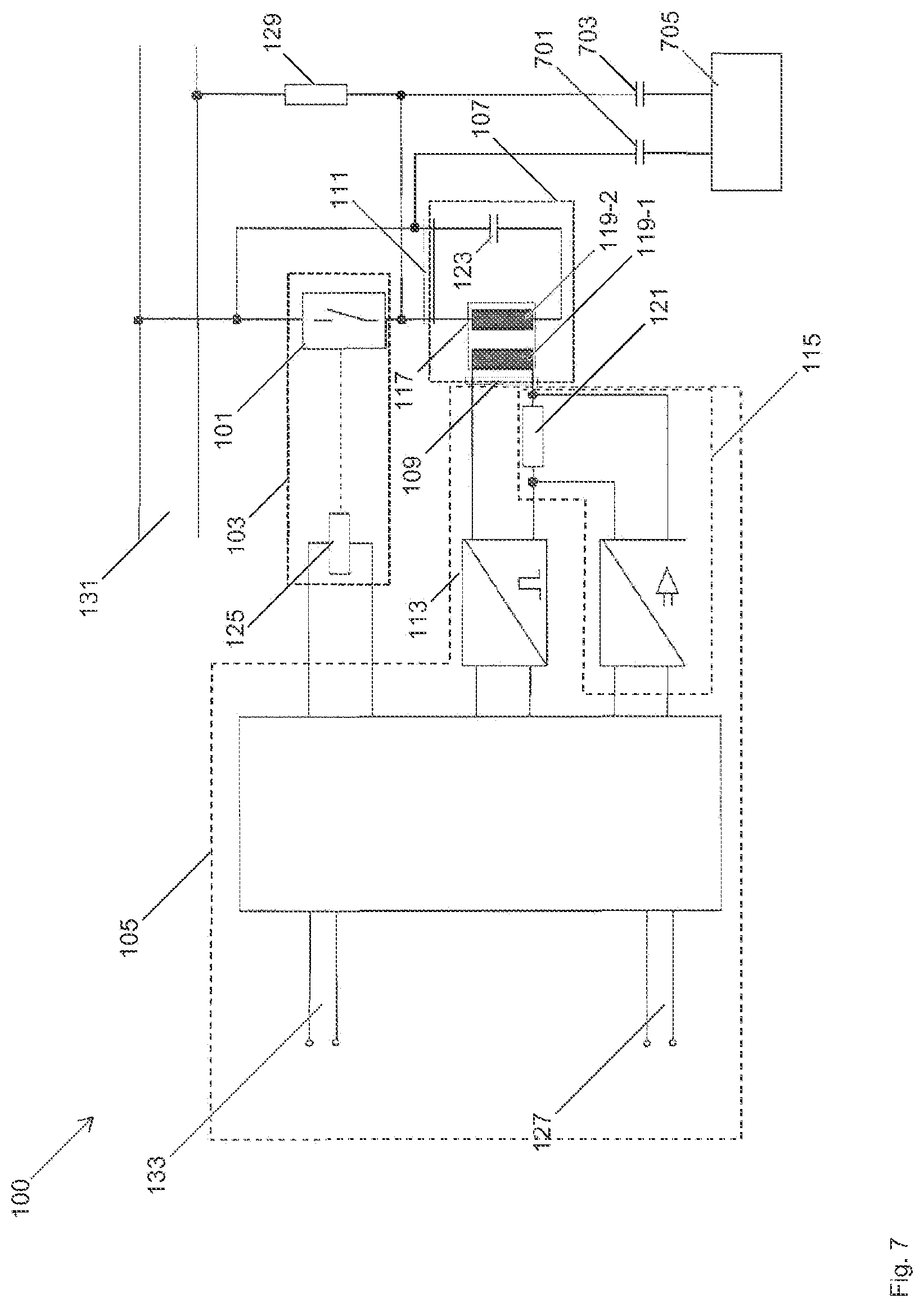 Patent US11774501 Figure 6 – Switching monitoring device