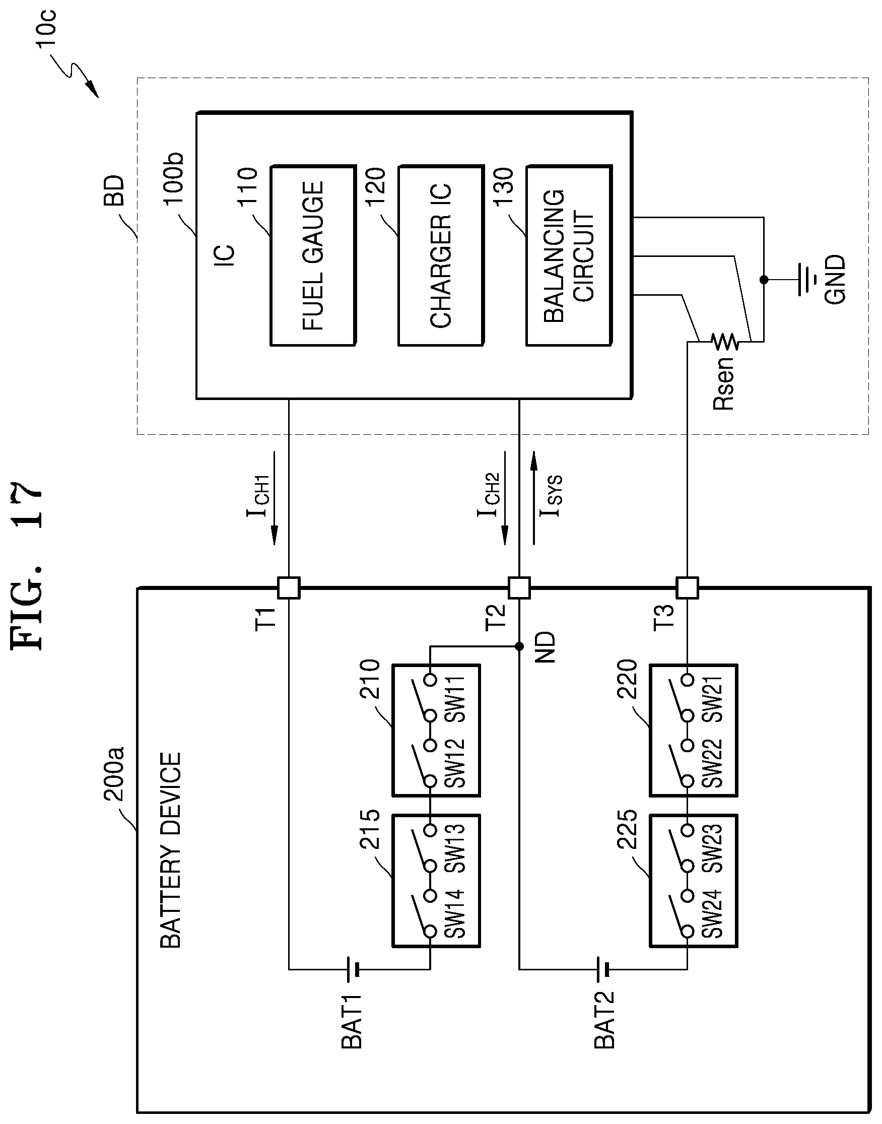Patent US11774502 Figure 16 – Electronic device for determining state of charge of battery device, and method of operating the electronic device