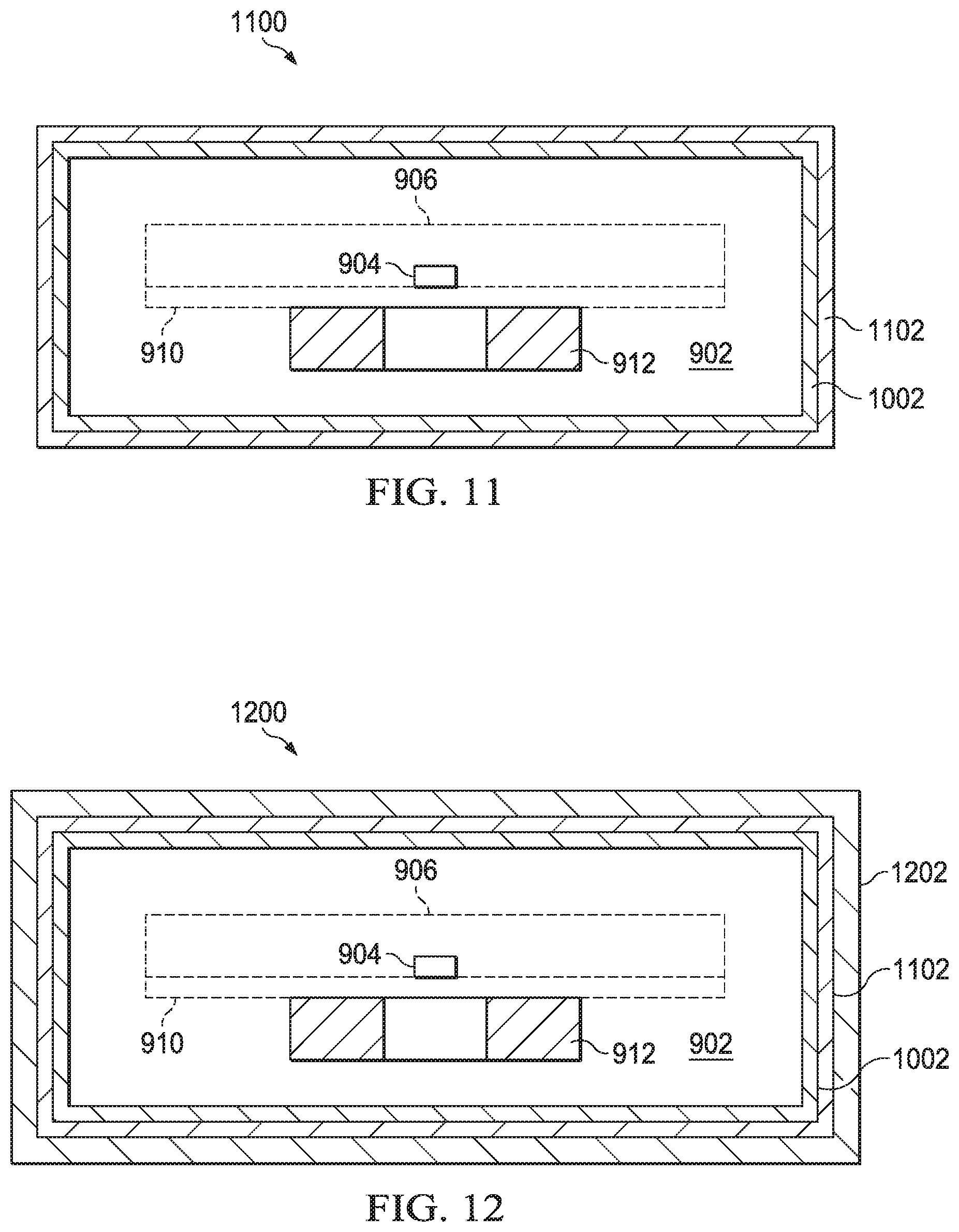 Patent US11774519 Figure 6 – Shielded sensor structure and method of making same
