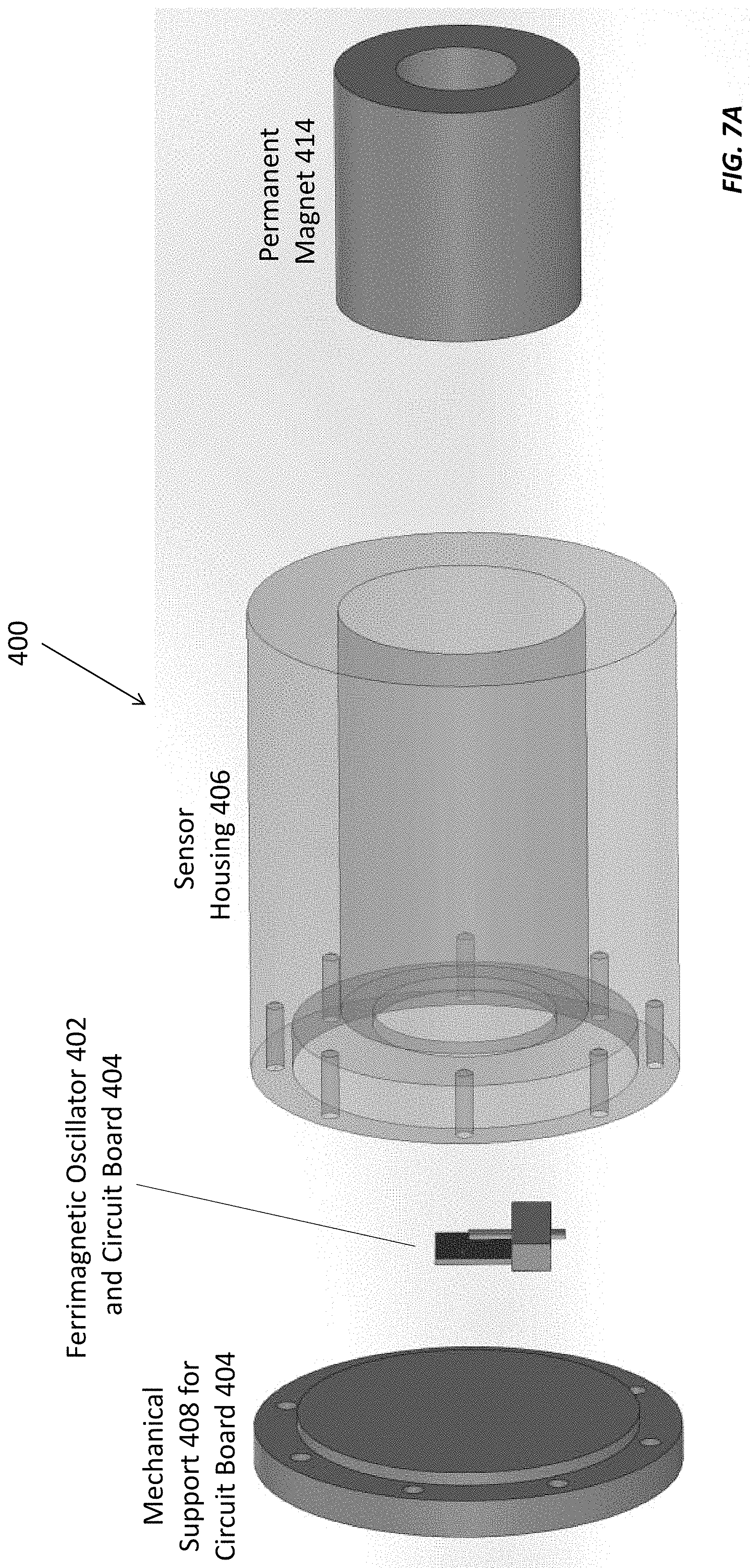 Patent US11774520 Figure 12 – Ferrimagnetic oscillator magnetometer
