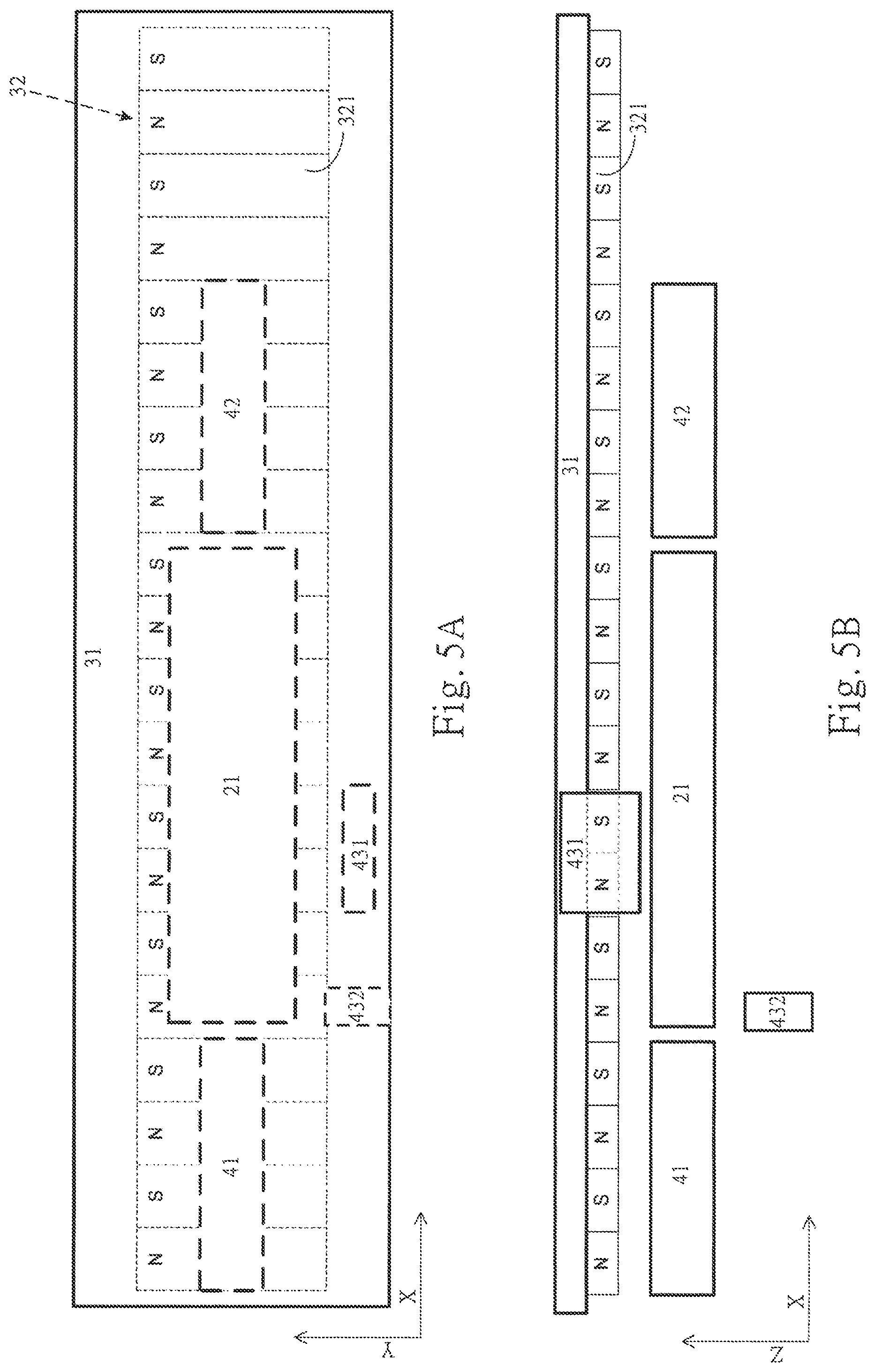 Patent US11774521 Figure 5 – Position measuring mechanism and measuring method of linear motion system