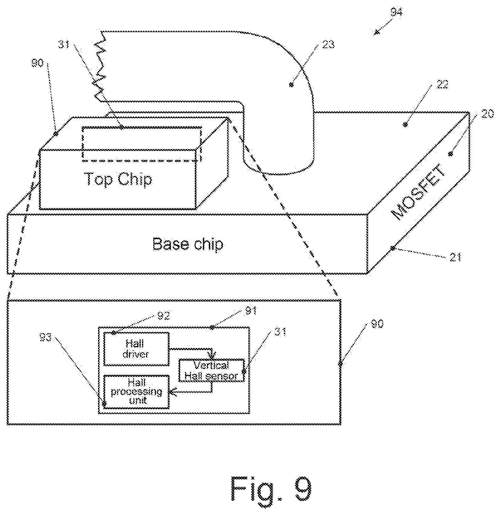 Patent US11774523 Figure 6 – Transistor devices and methods for producing transistor devices