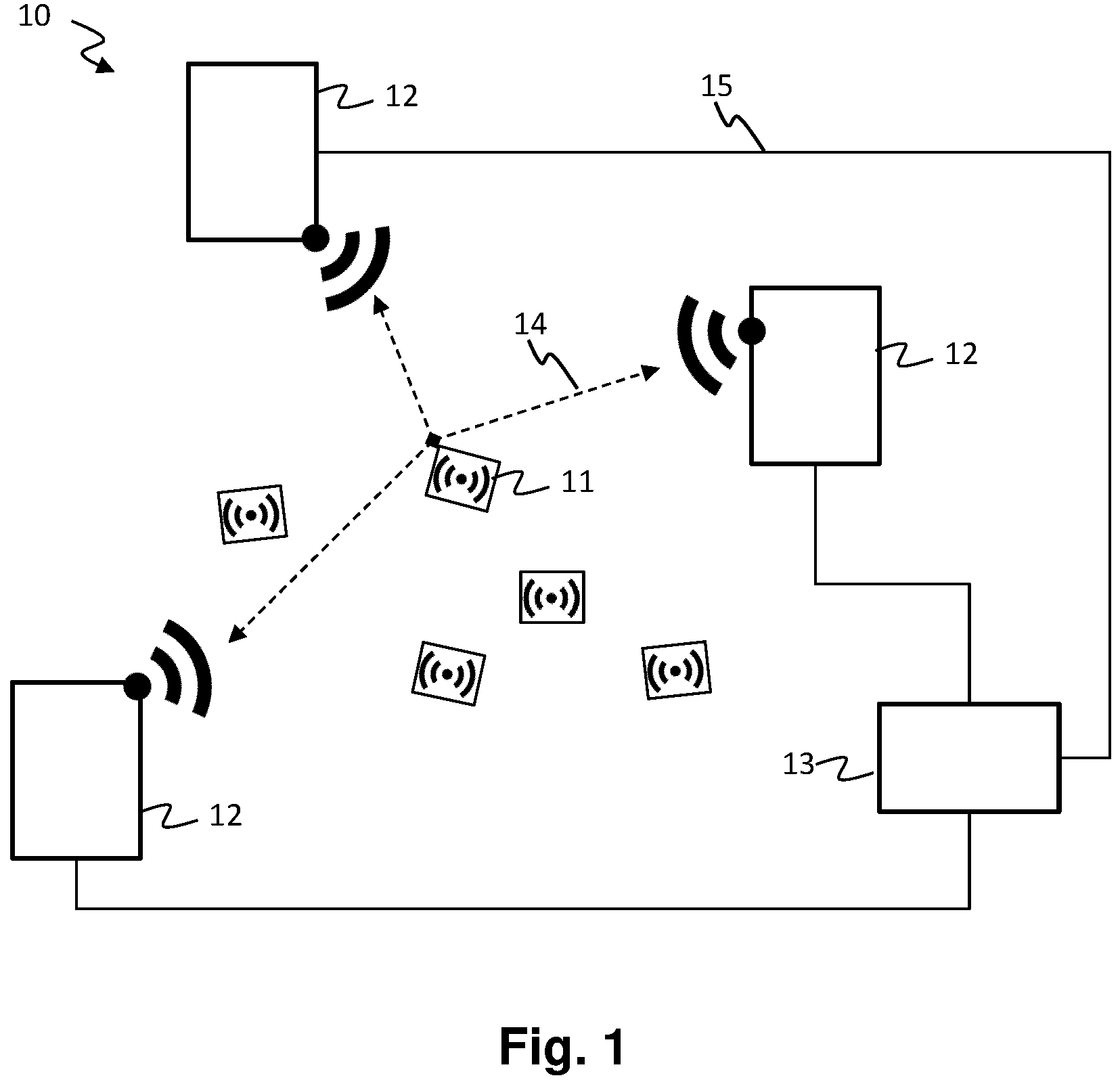 Patent US11774538 Figure 1 – Methods and devices for transmitting a bit sequence and estimating the arrival time of same