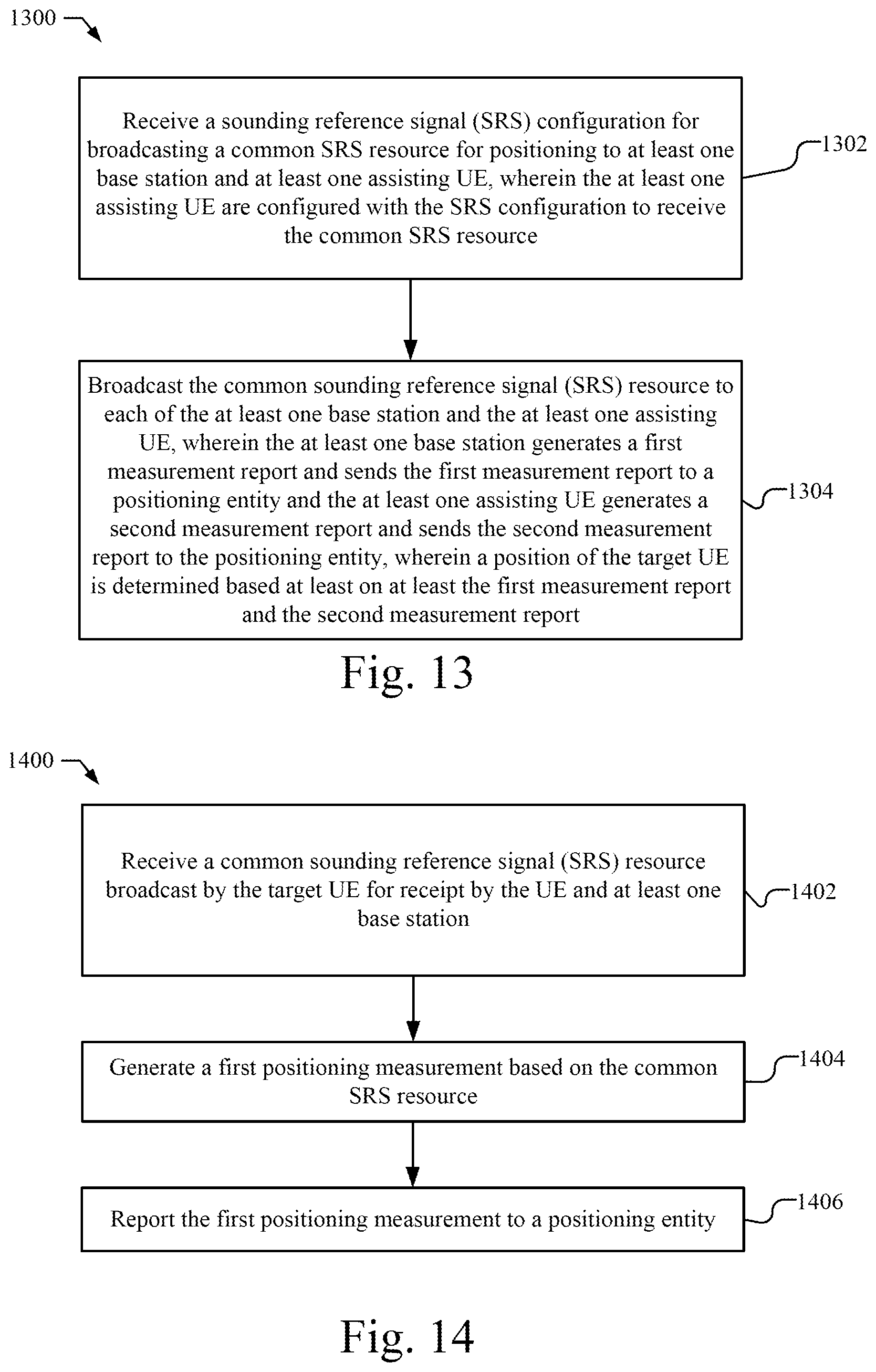 Patent US11774541 Figure 12 – Methods and apparatus for combined signaling for sidelink assisted positioning