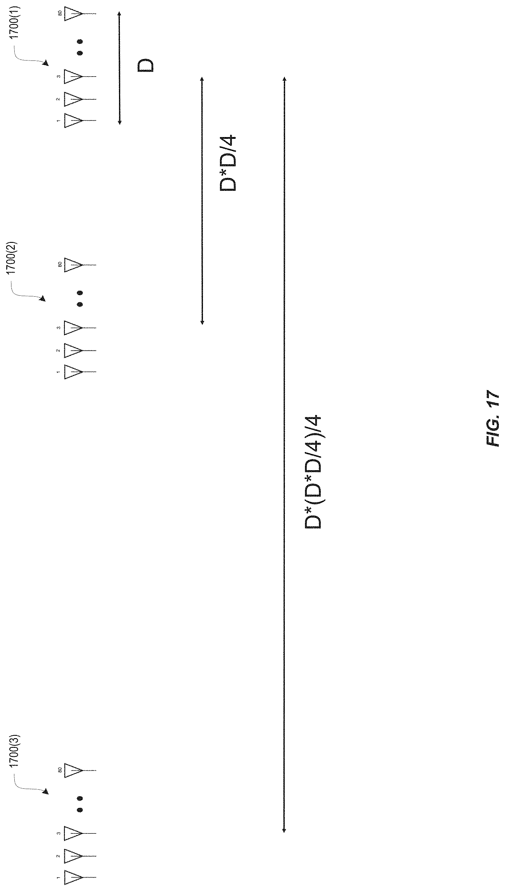 Patent US11774546 Figure 17 – Antenna arrays for position determination