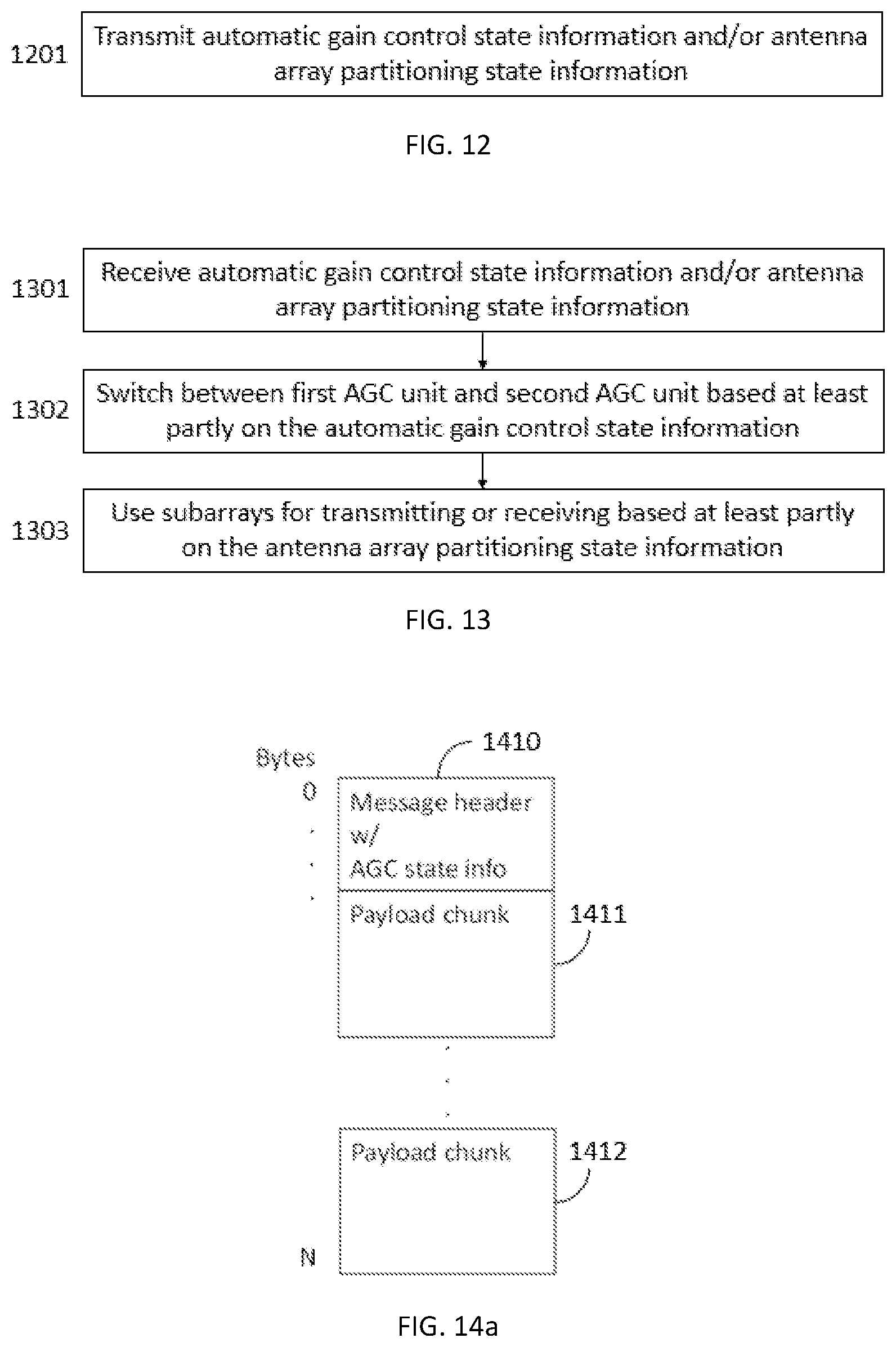 Patent US11774550 Figure 9 – Two-state automatic gain control for communications and radar