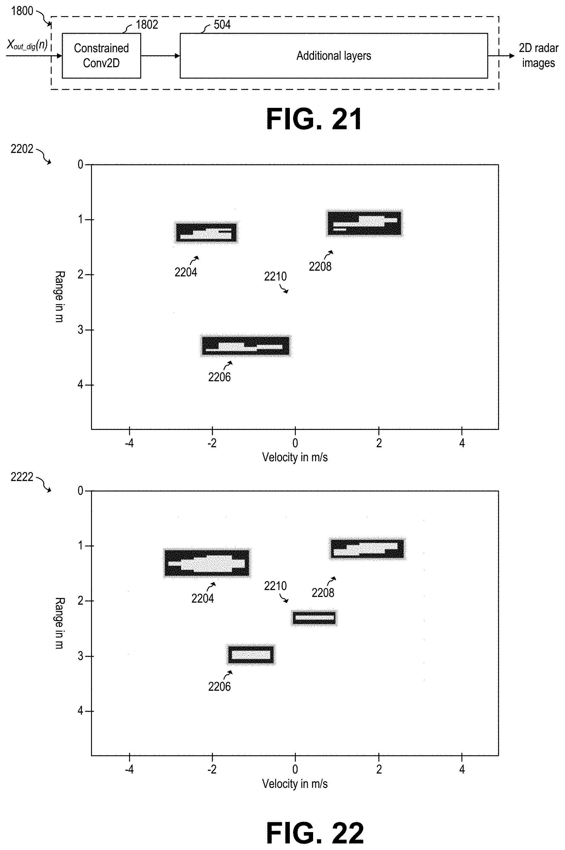 Patent US11774553 Figure 13 – Parametric CNN for radar processing