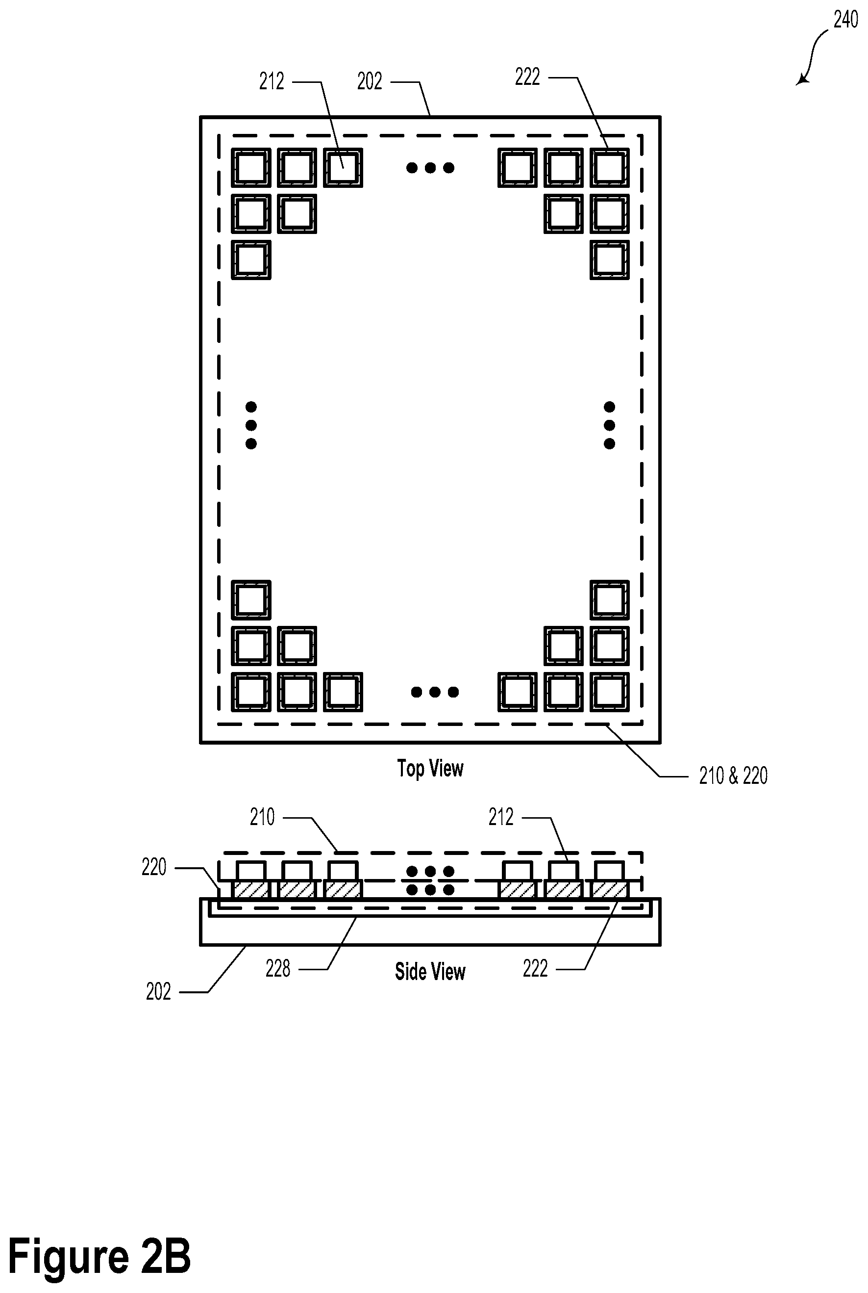 Patent US11774556 Figure 5 – Combination photodetector arrays for extended dynamic range