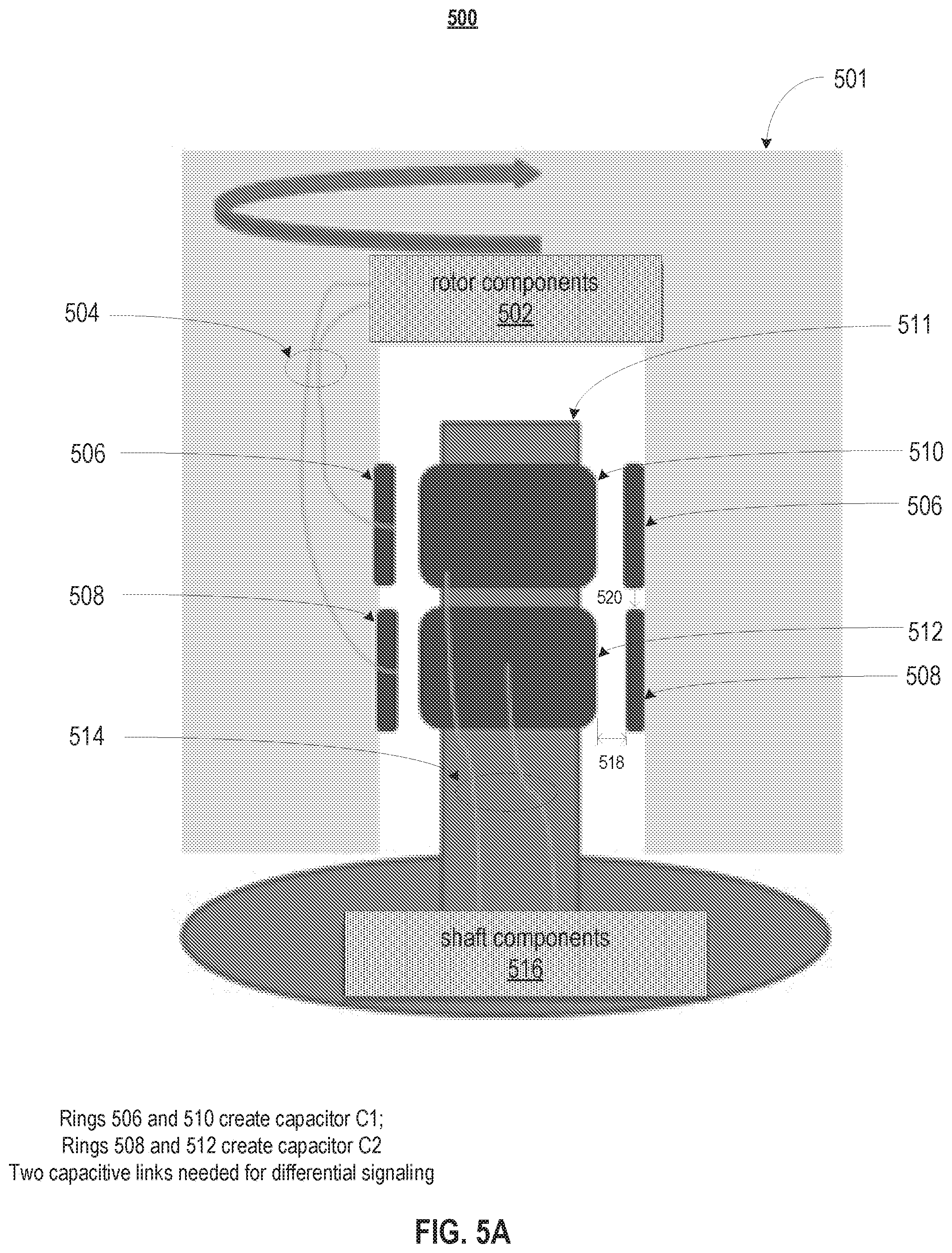 Patent US11774559 Figure 5 – Systems and methods for transmitting data via a contactless cylindrical interface