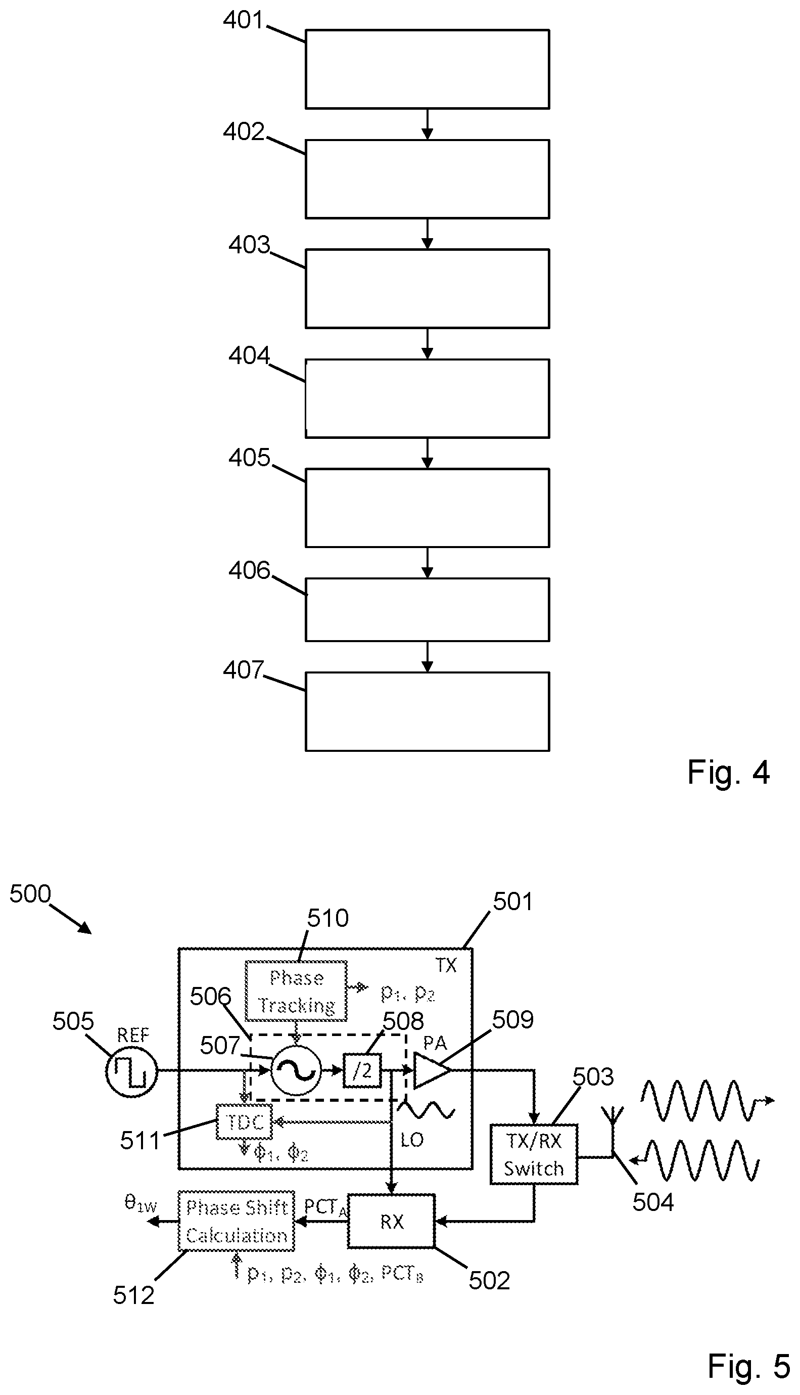 Patent US11774576 Figure 3 – Phase-based ranging