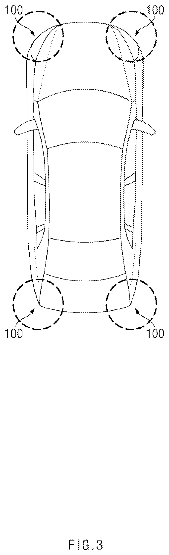 Patent US11774578 Figure 3 – Automotive sensor integration module