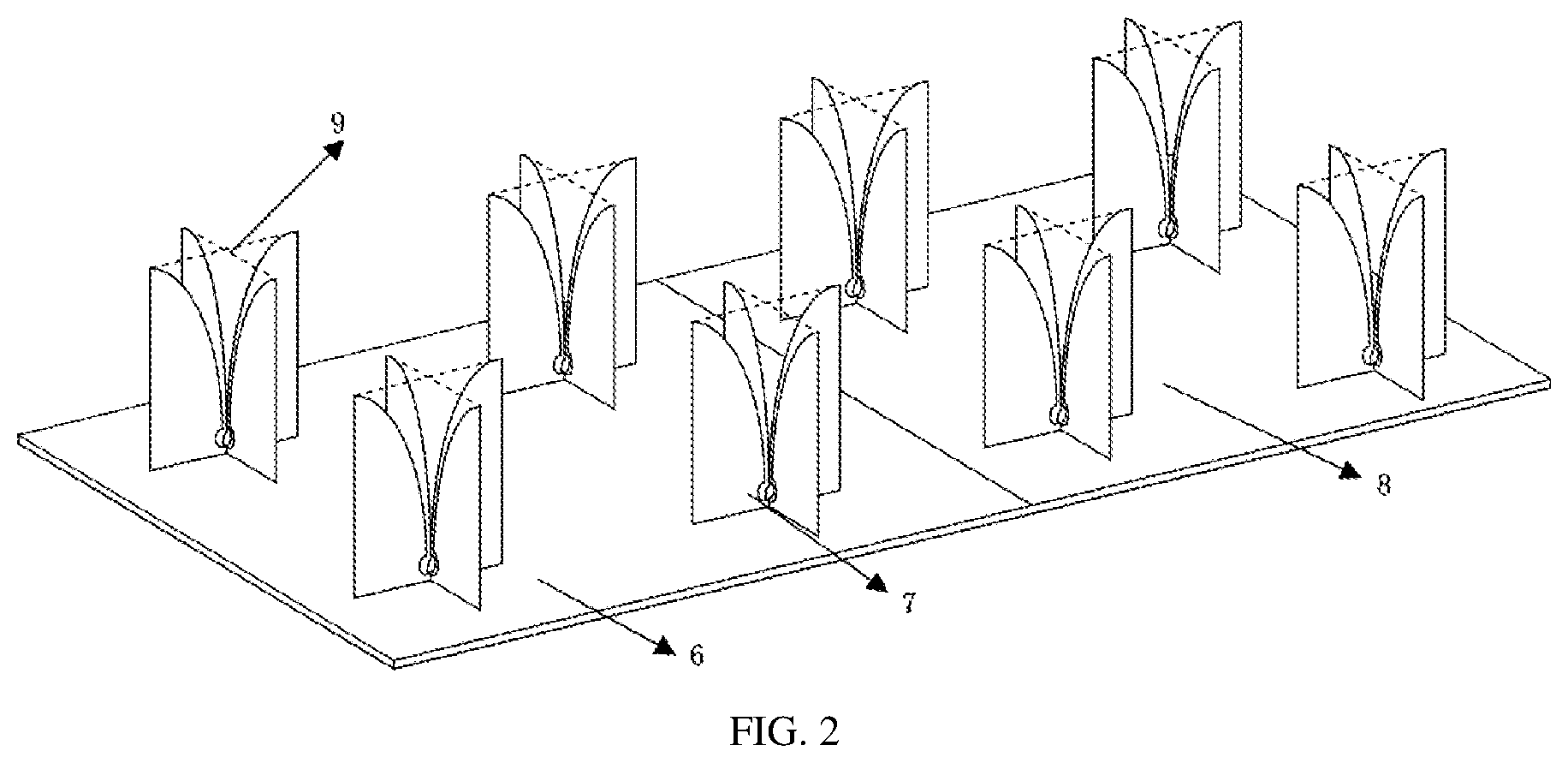 Patent US11774579 Figure 2 – Unmanned airborne ground penetrating radar system and inspection method for dam hidden danger detection