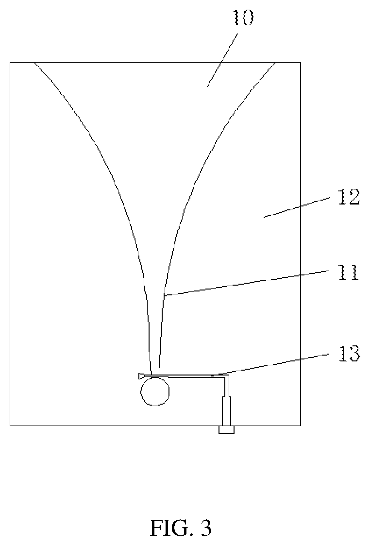 Patent US11774579 Figure 3 – Unmanned airborne ground penetrating radar system and inspection method for dam hidden danger detection