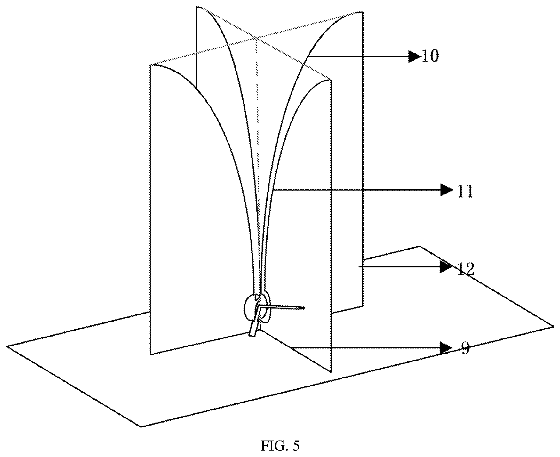 Patent US11774579 Figure 5 – Unmanned airborne ground penetrating radar system and inspection method for dam hidden danger detection