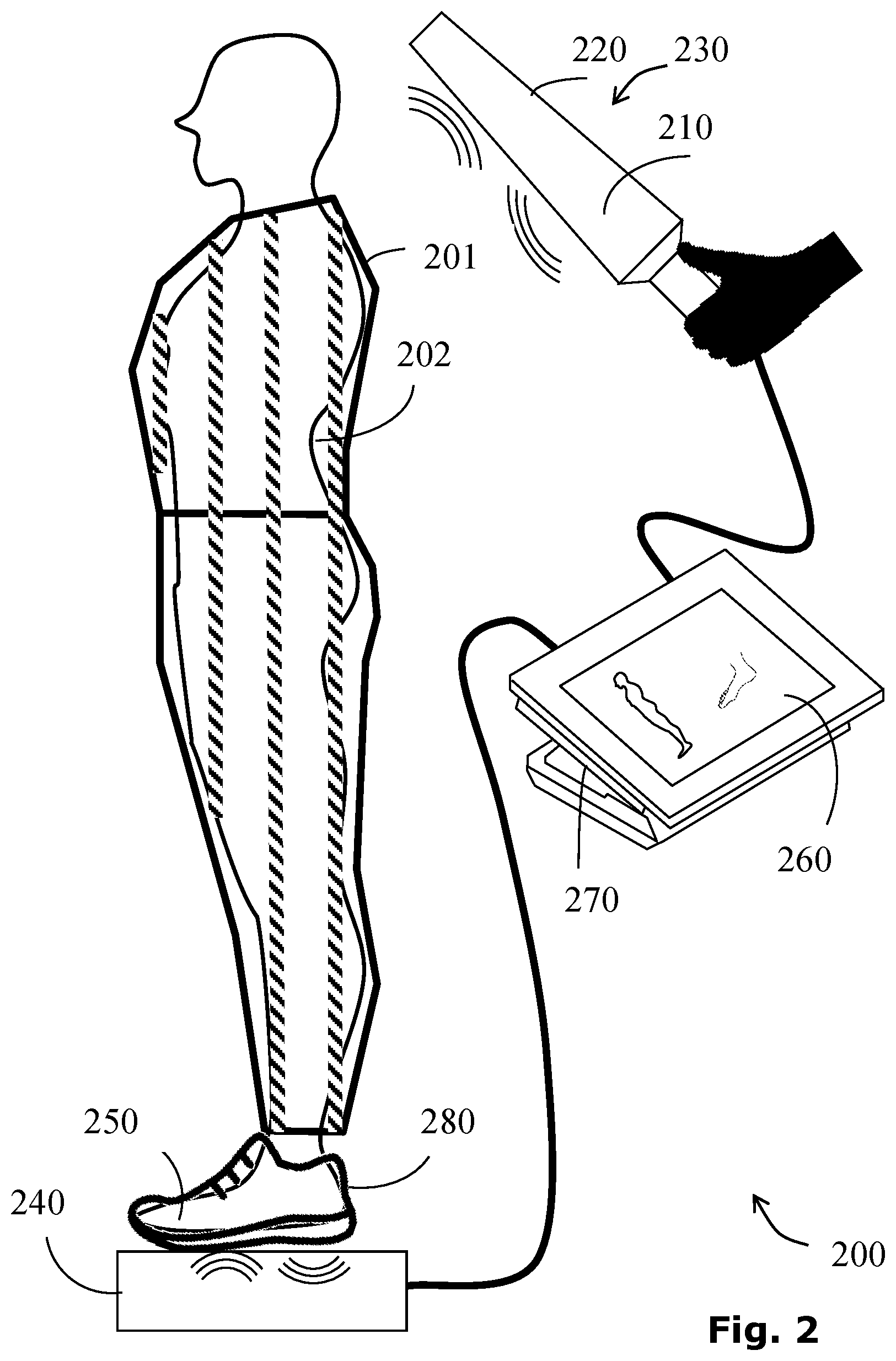 Patent US11774581 Figure 2 – Systems and methods for imaging a concealed surface