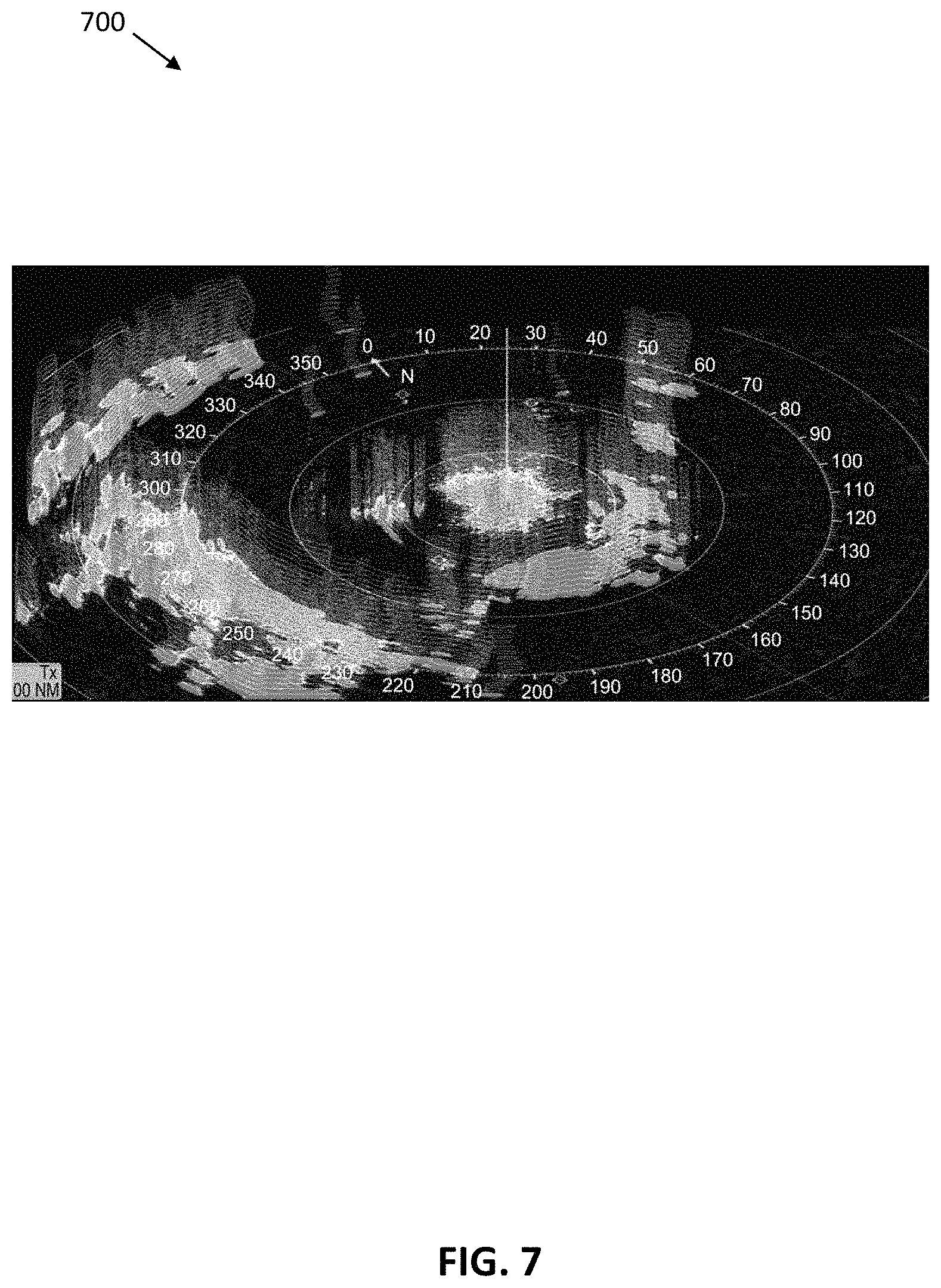 Patent US11774584 Figure 8 – Image generating device and method for radar